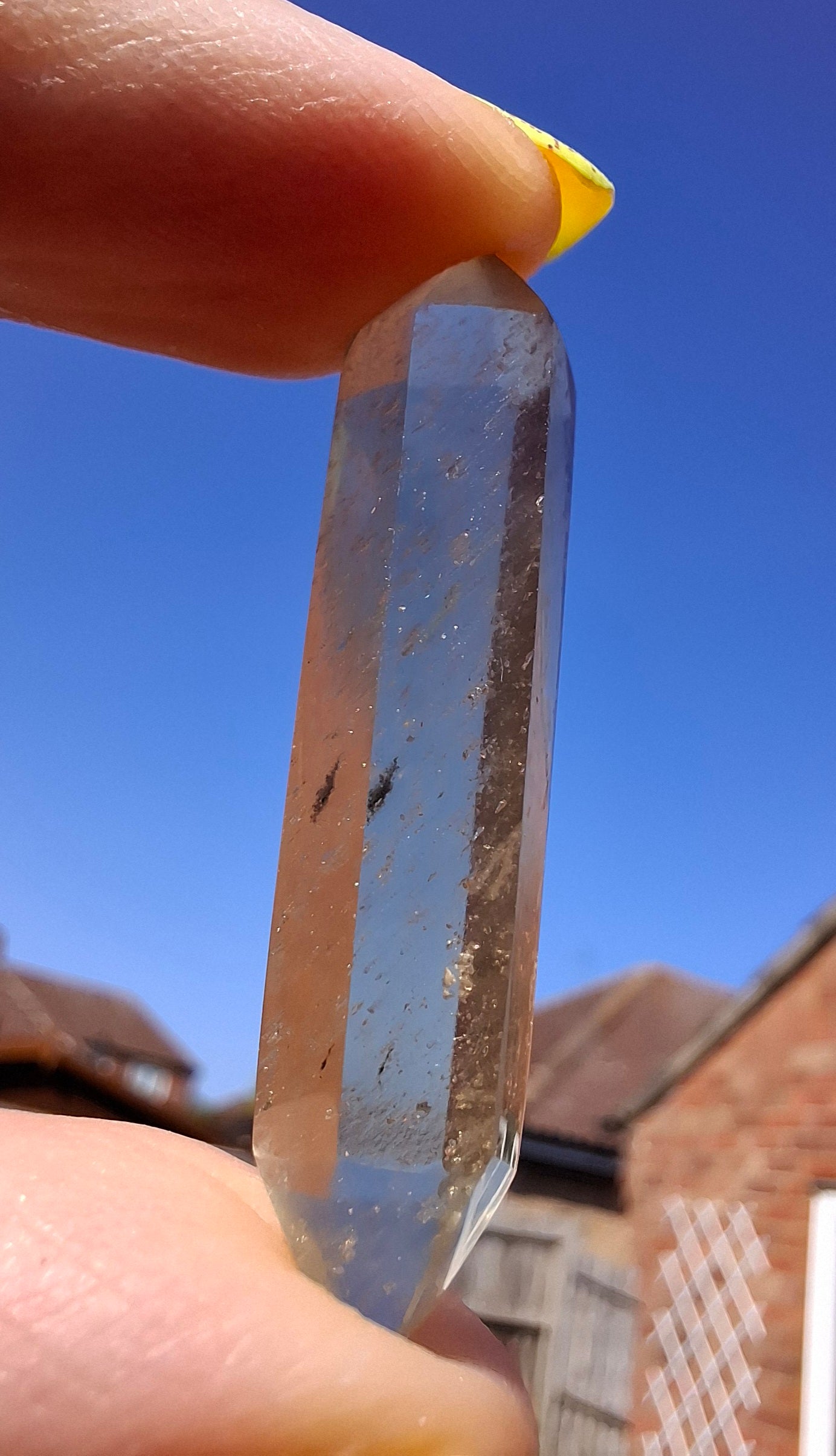 Libyan Desert Glass DT Carving, 4.51g, Tektite (Ref: LDT4)