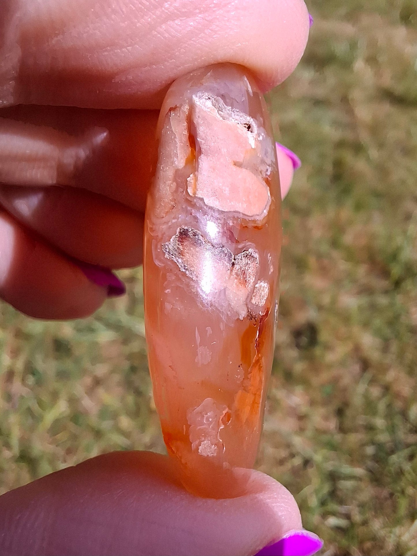 Carnelian, Tumble Stone, Crystal (Ref: T64)
