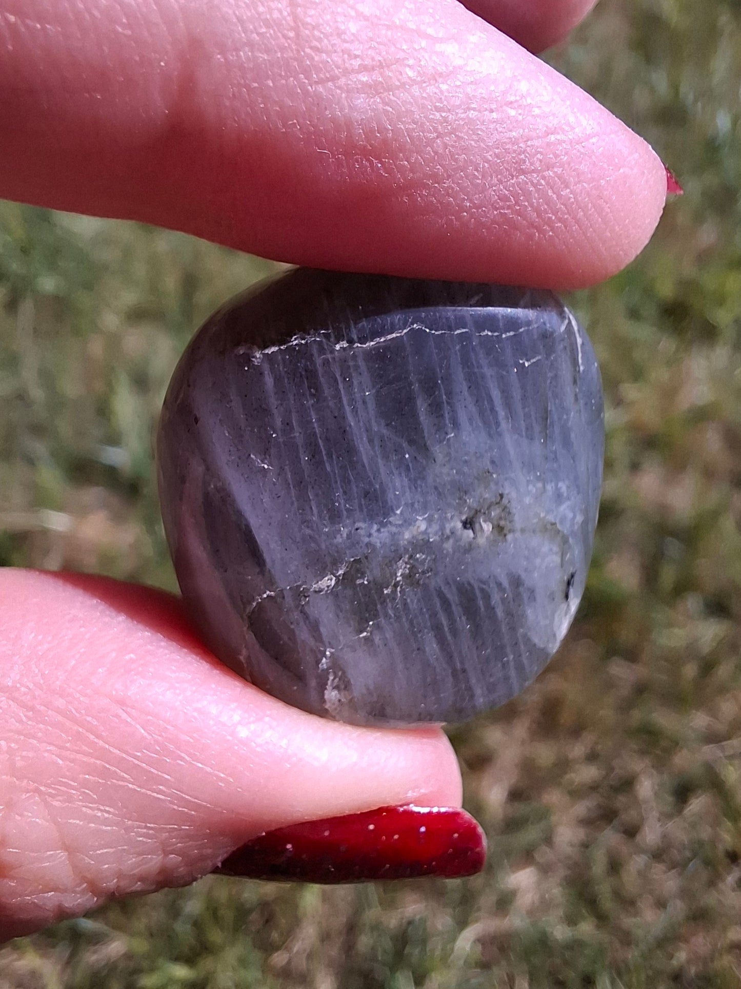 Labradorite, Tumble Stone, Crystal (Ref: T213)