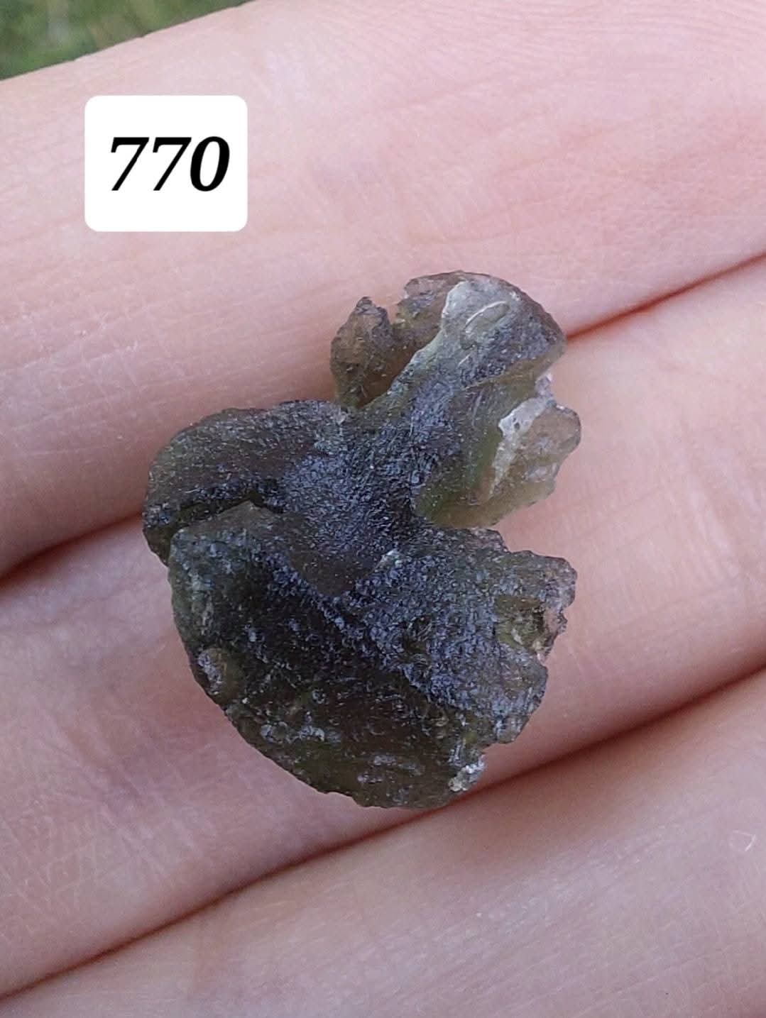 Moldavite Piece, 1.84g, Tektite (Ref: 770)