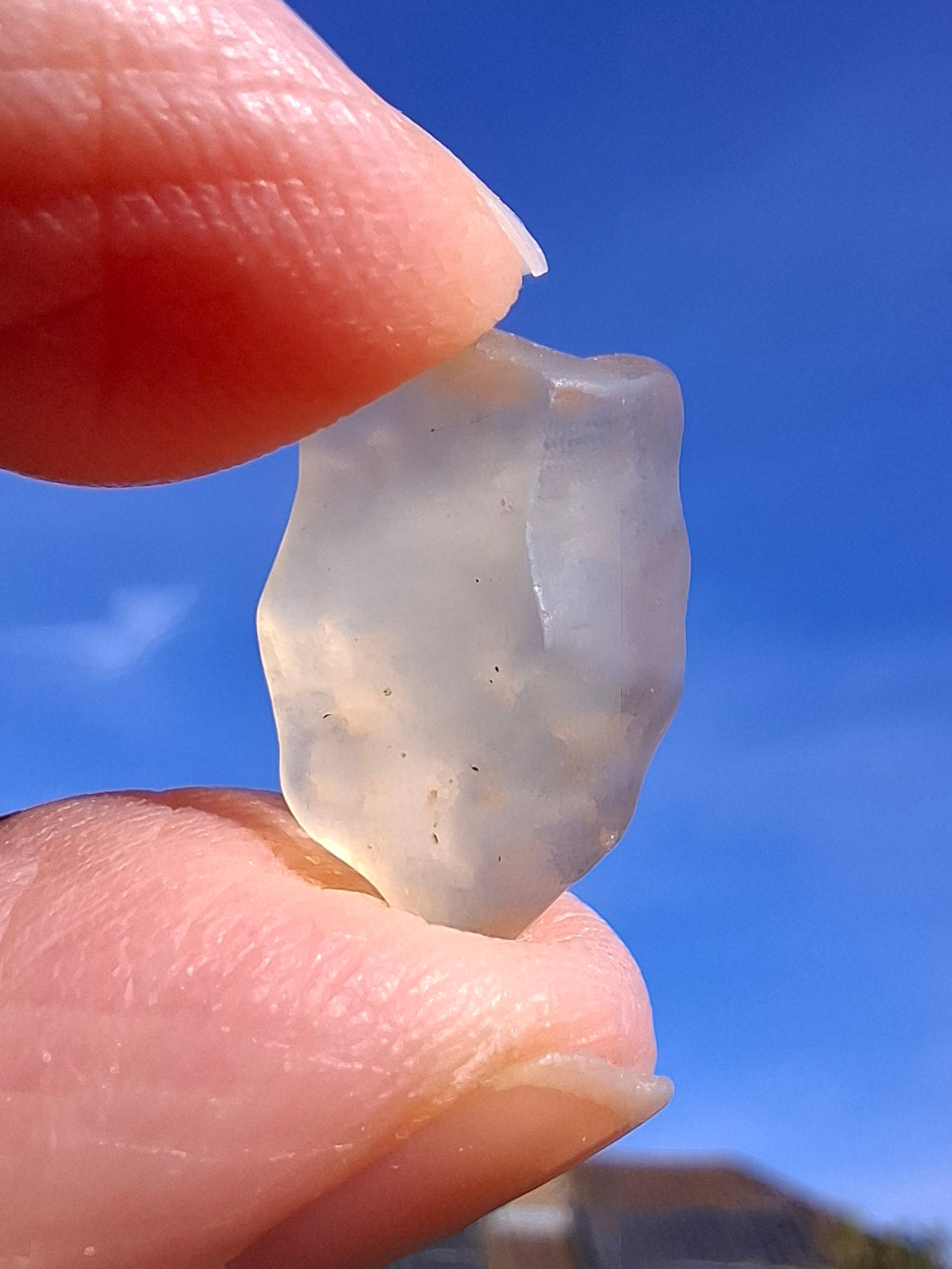 Libyan Desert Glass small Piece, 1.55g, Tektite (Ref: L1347)