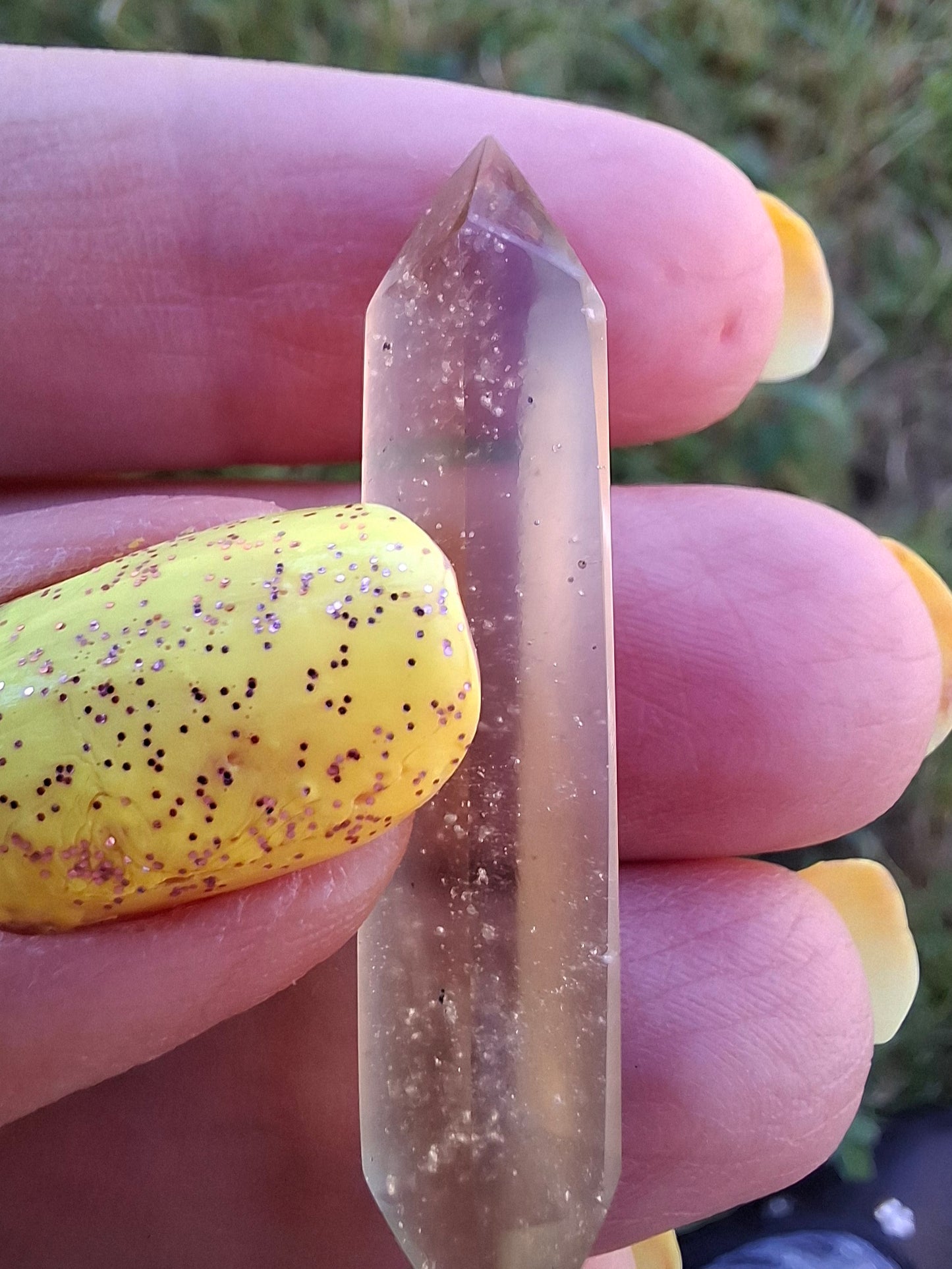 Libyan Desert Glass DT Carving, 4.57g, Tektite (Ref: LDT8)