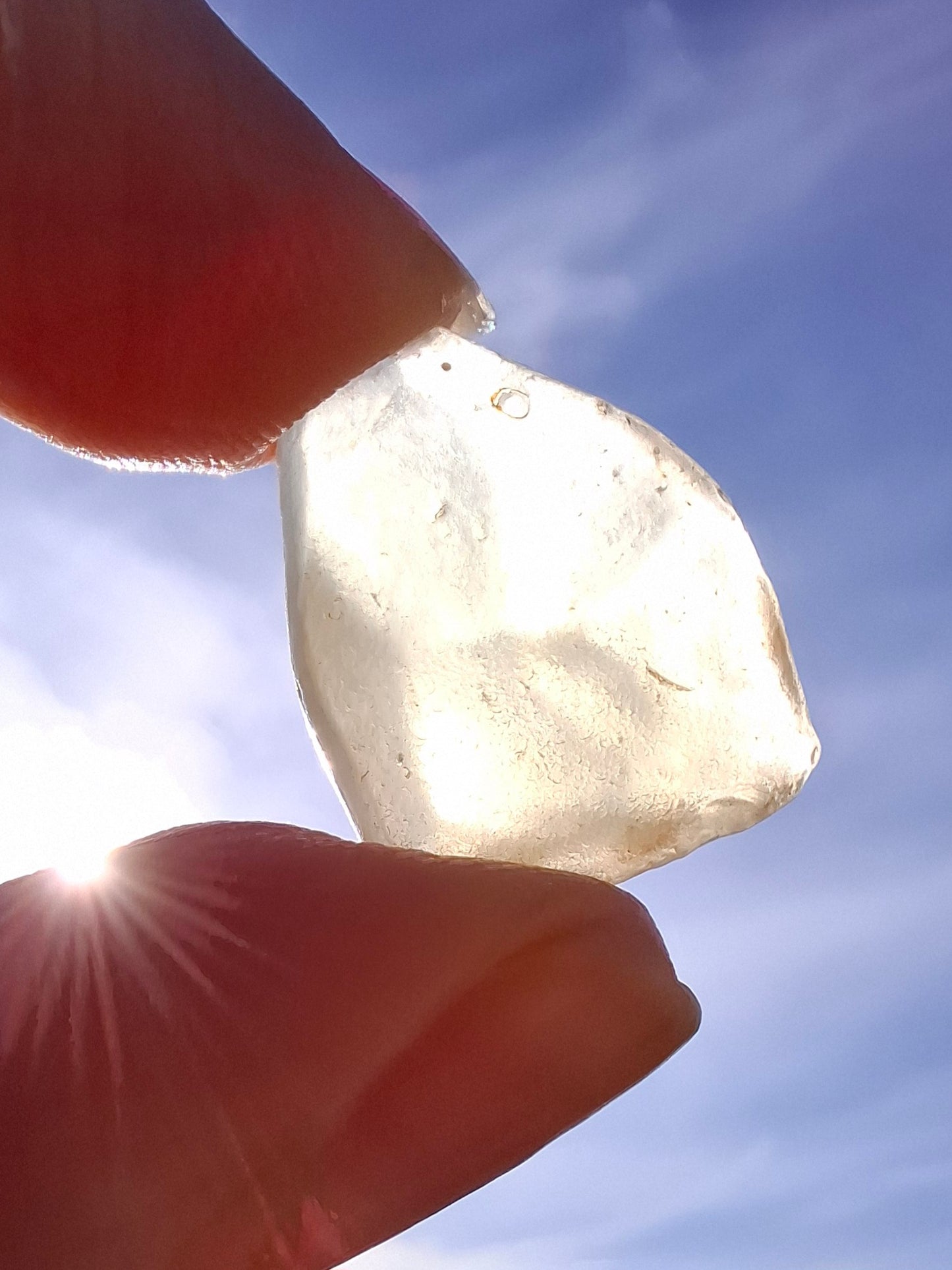 Libyan Desert Glass small Piece, 2.91g, Tektite (Ref: L1356)