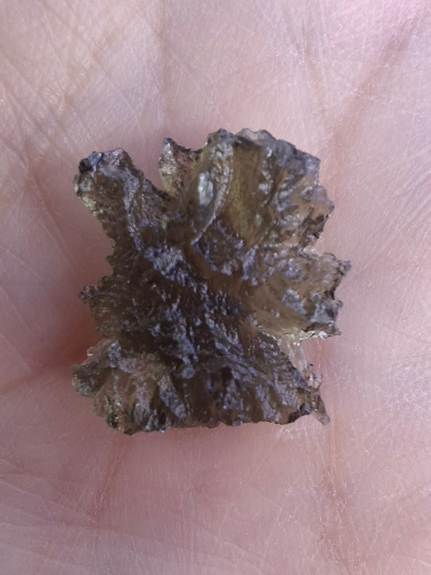 Moldavite Piece, JEZKOVNA BESEDNICE, 1.63g, Tektite (Ref: 1272)