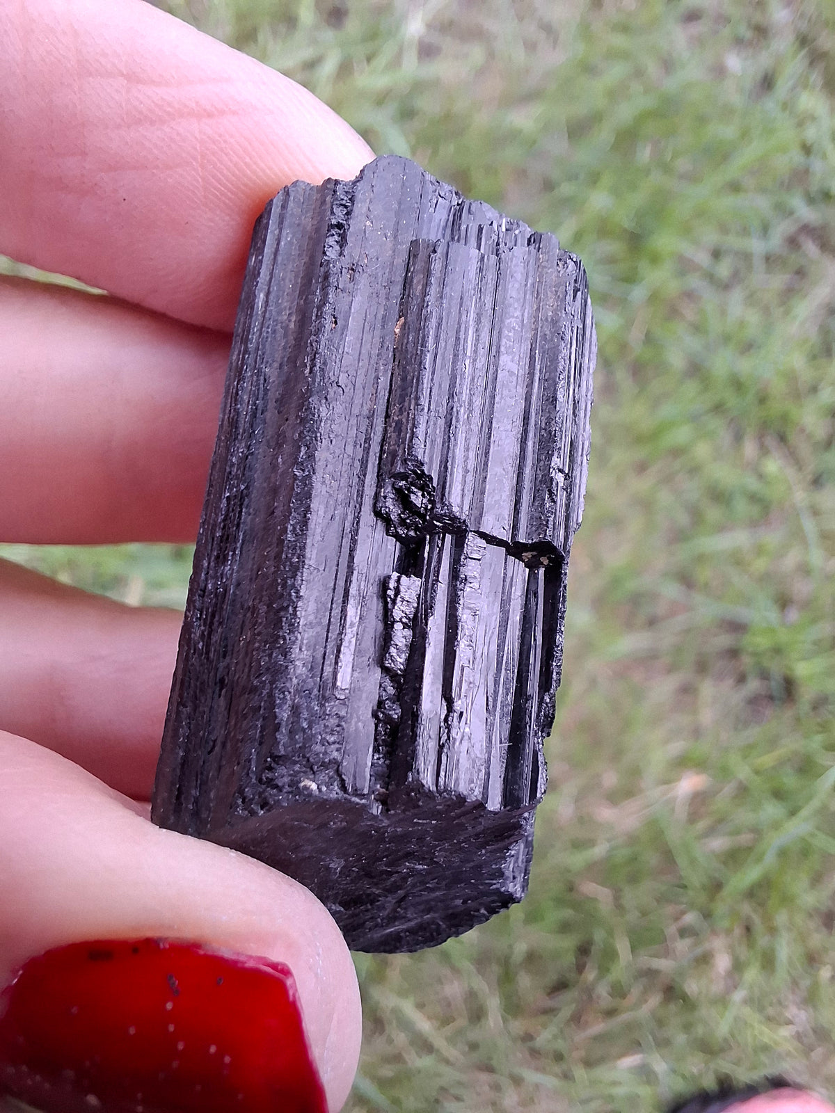 Black Tourmaline RAW, 21.93g, Crystal (Ref: RBT16)