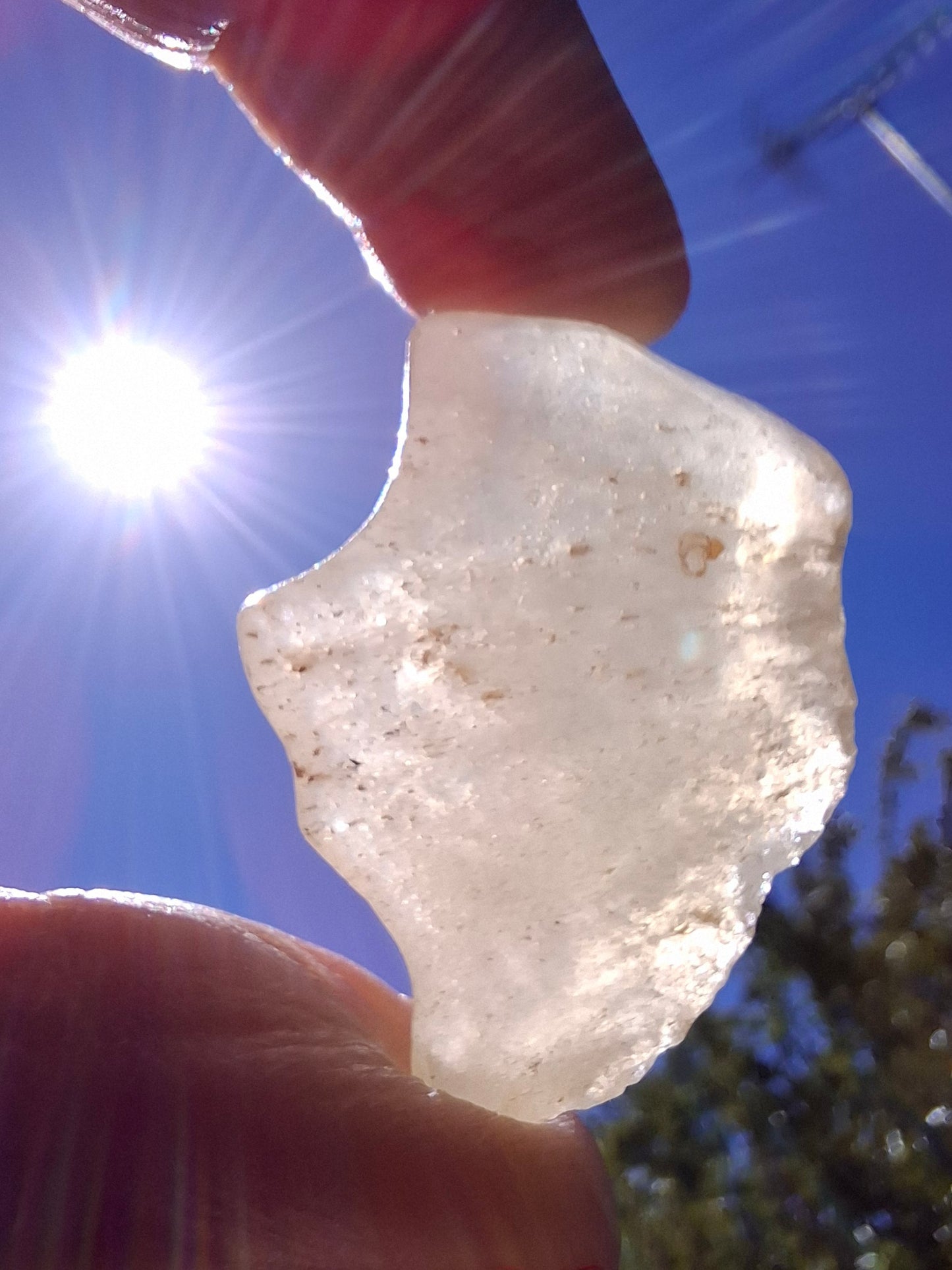 Libyan Desert Glass Piece, 12.31g, Tektite