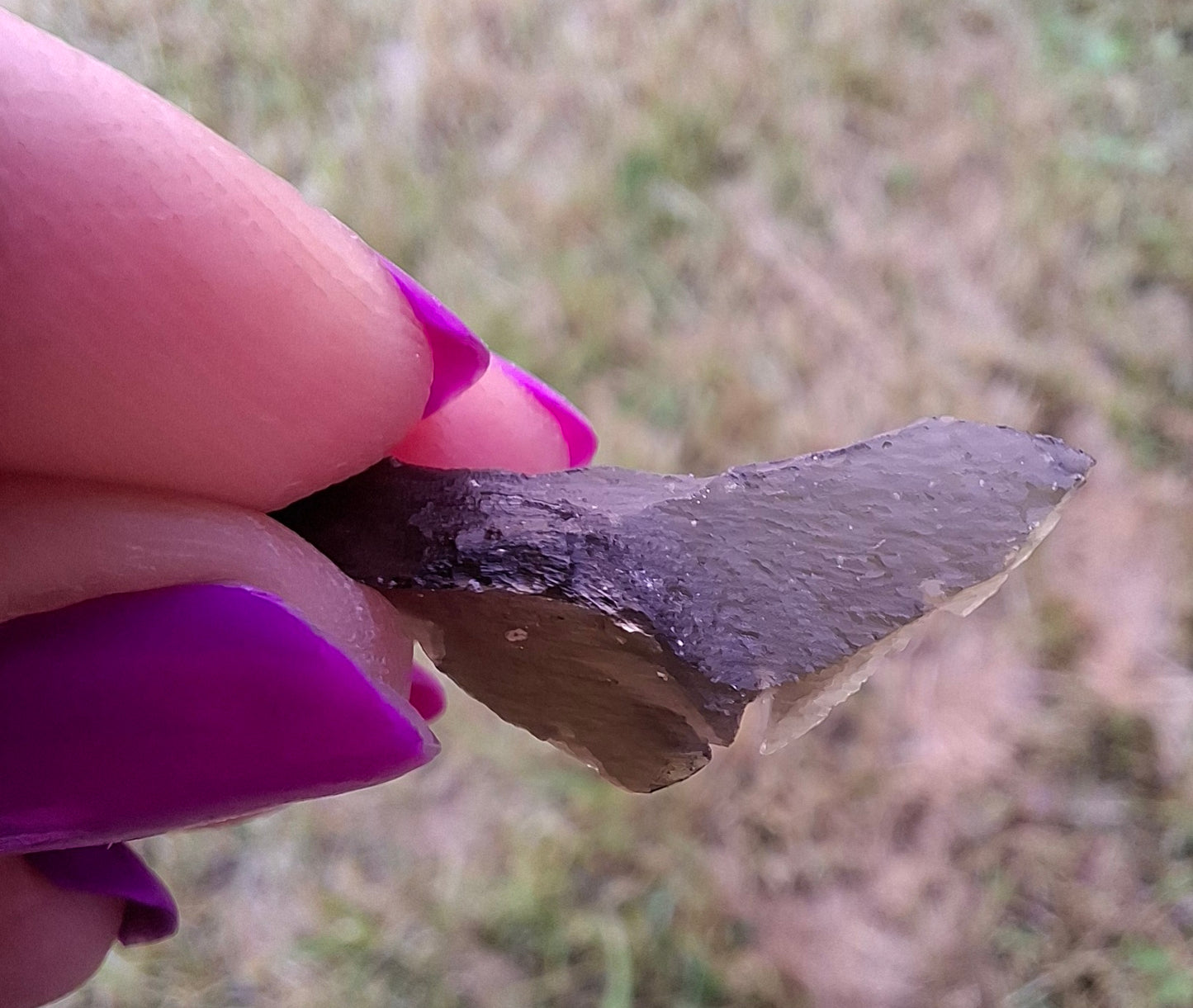 Moldavite Piece, 1.08g, Tektite (Ref: 1429)