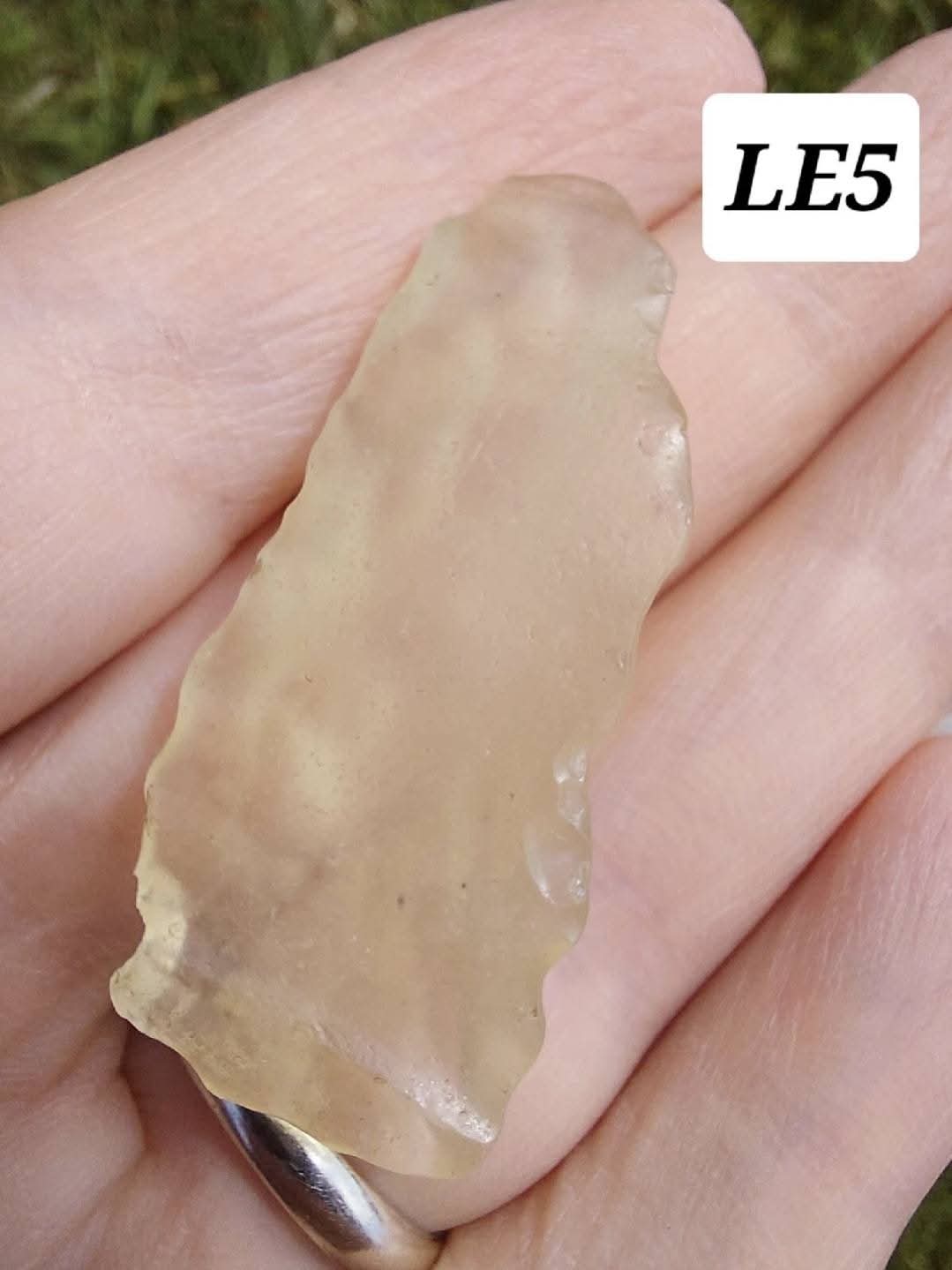 Libyan Desert Glass Piece, 7.46g, Tektite (Ref: LE5)