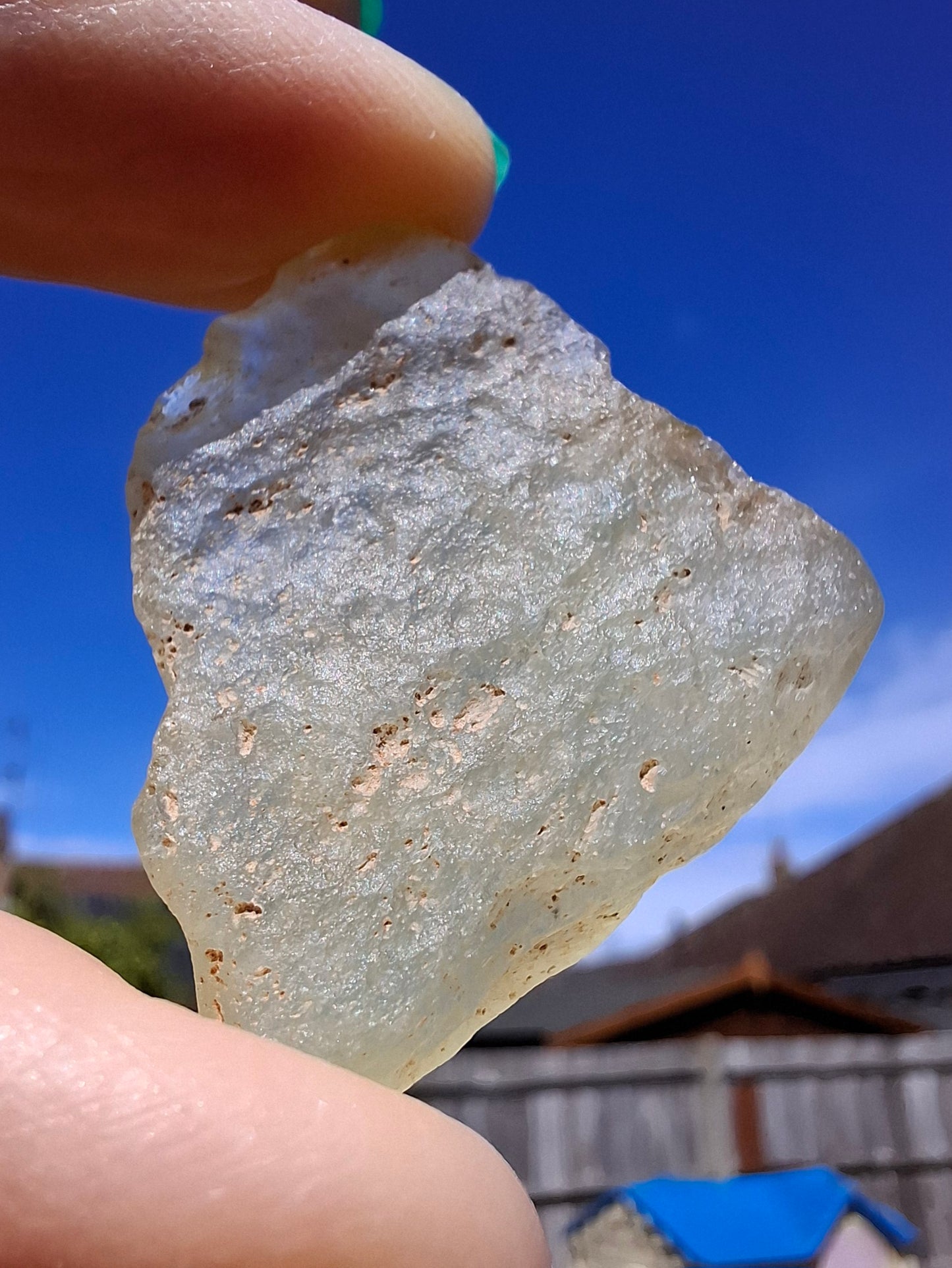 Libyan Desert Glass Piece, 11.78g, Tektite
