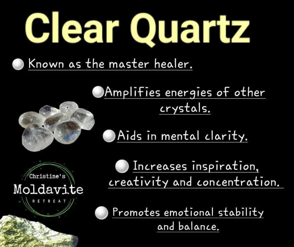 Clear Quartz, Tumble Stone, Crystal (Ref: T28)