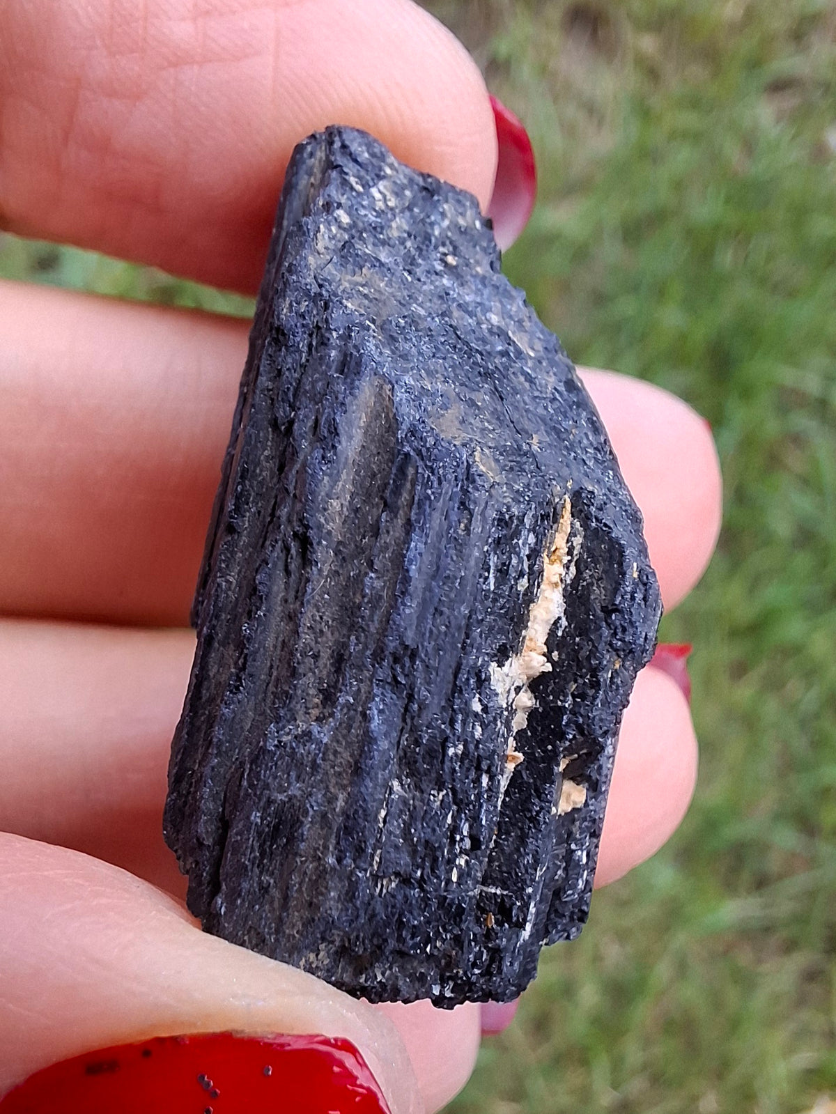 Black Tourmaline RAW, 14.75g, Crystal (Ref: RBT7)