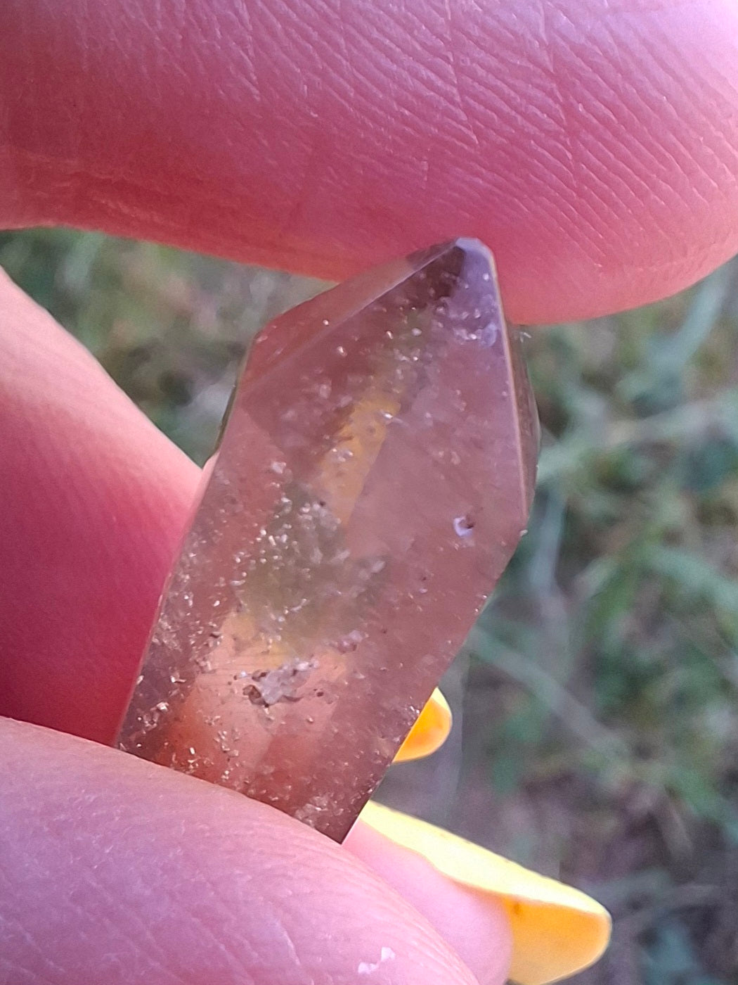 Libyan Desert Glass DT Carving, 4.22g, Tektite (Ref: LDT6)