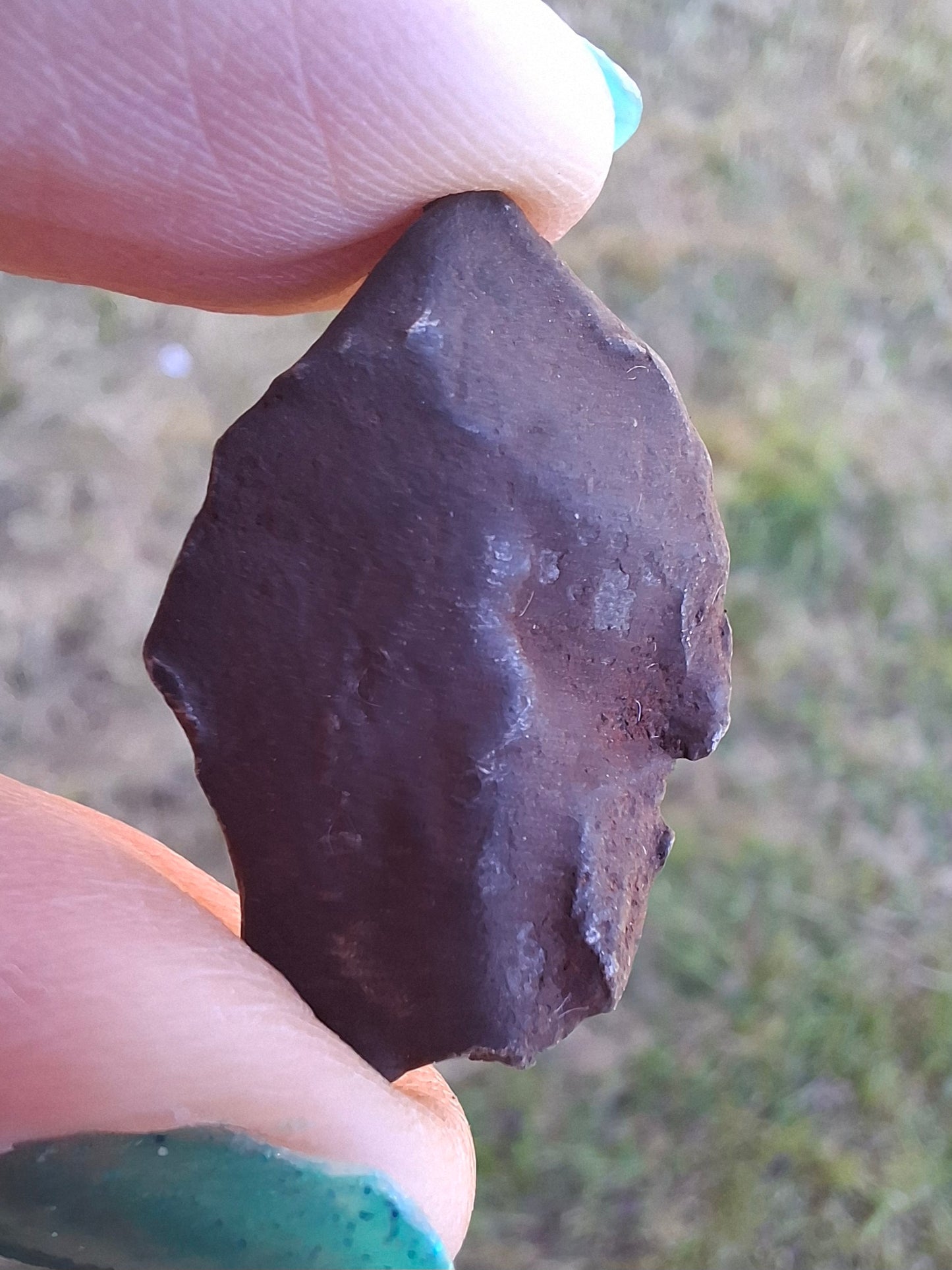 Gebel Kamil Iron Meteorite, 13.55g (Ref: K41)