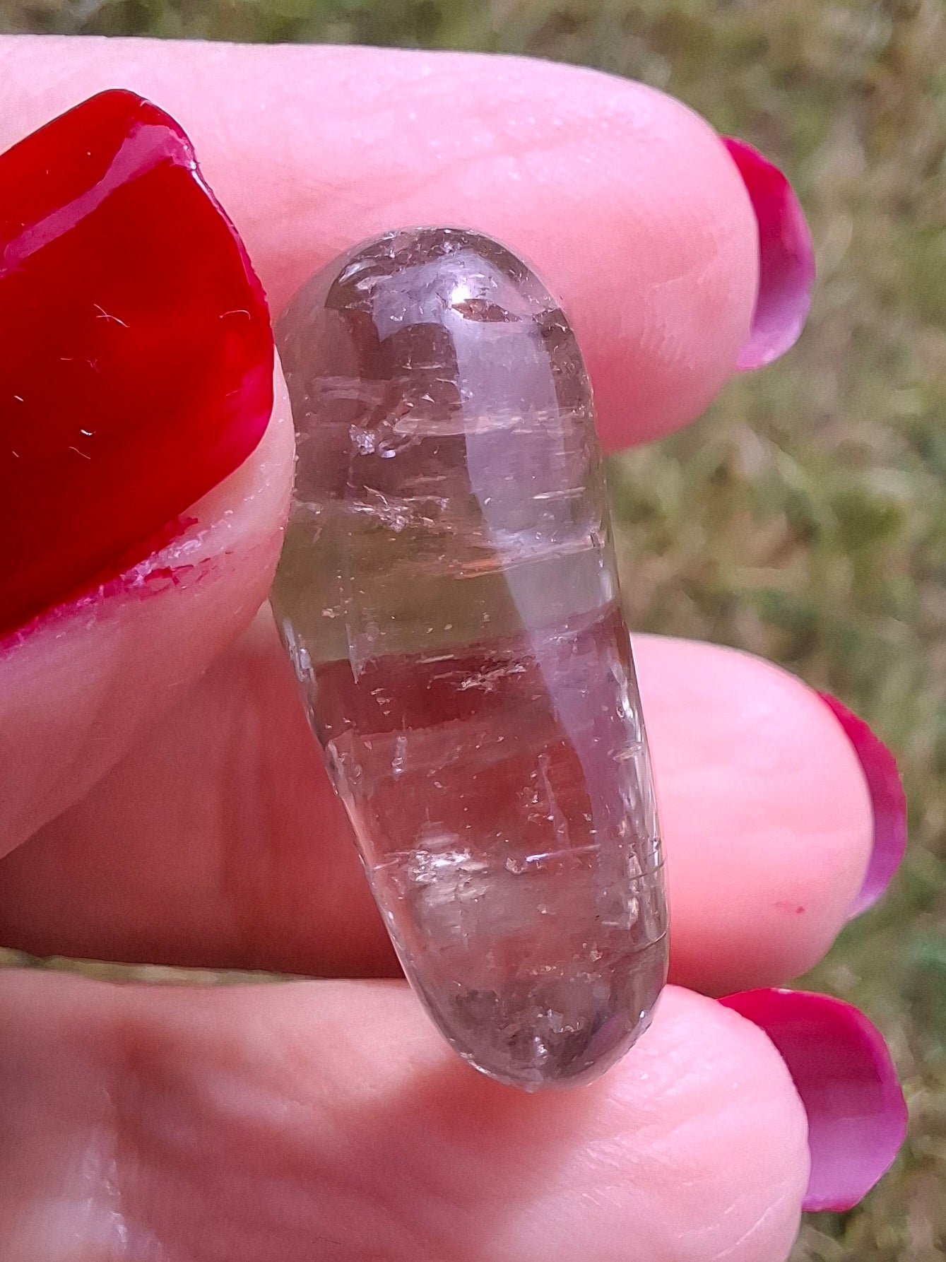 Smoky Quartz, Tumble Stone, Crystal (Ref: T105)