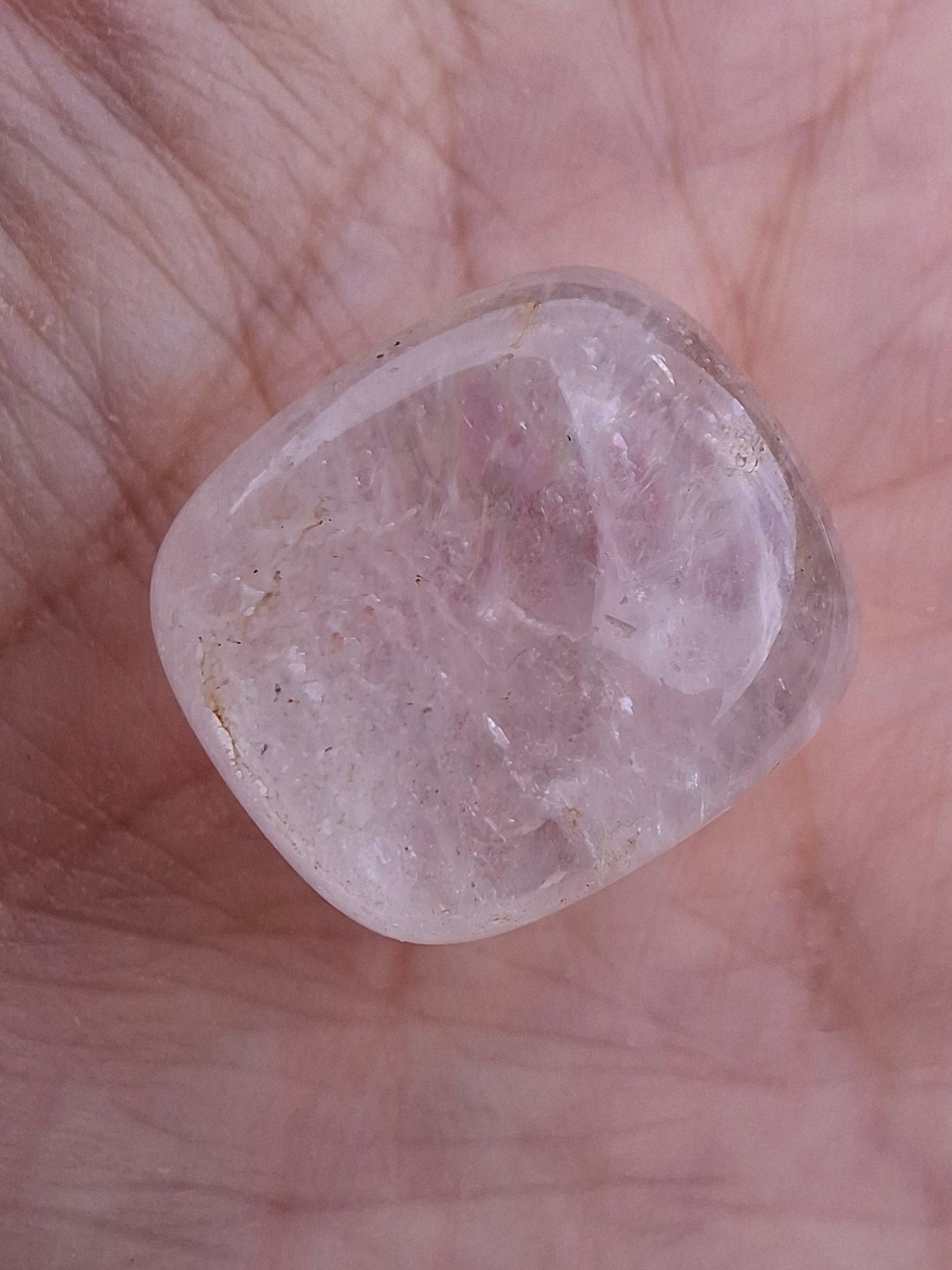 Clear Quartz, Tumble Stone, Crystal 🌈 (Ref: T26)