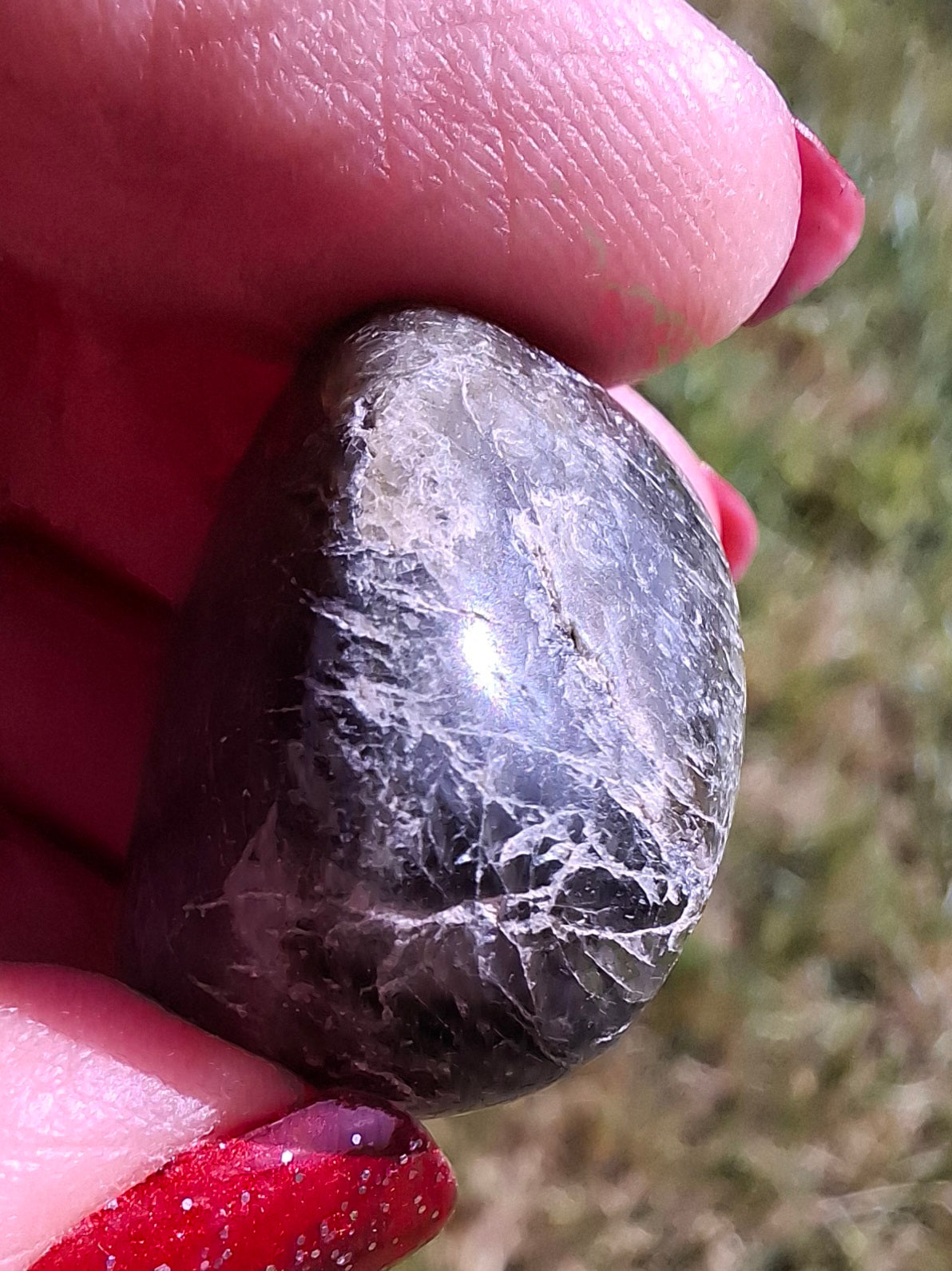 Labradorite, Tumble Stone, Crystal (Ref: T214)