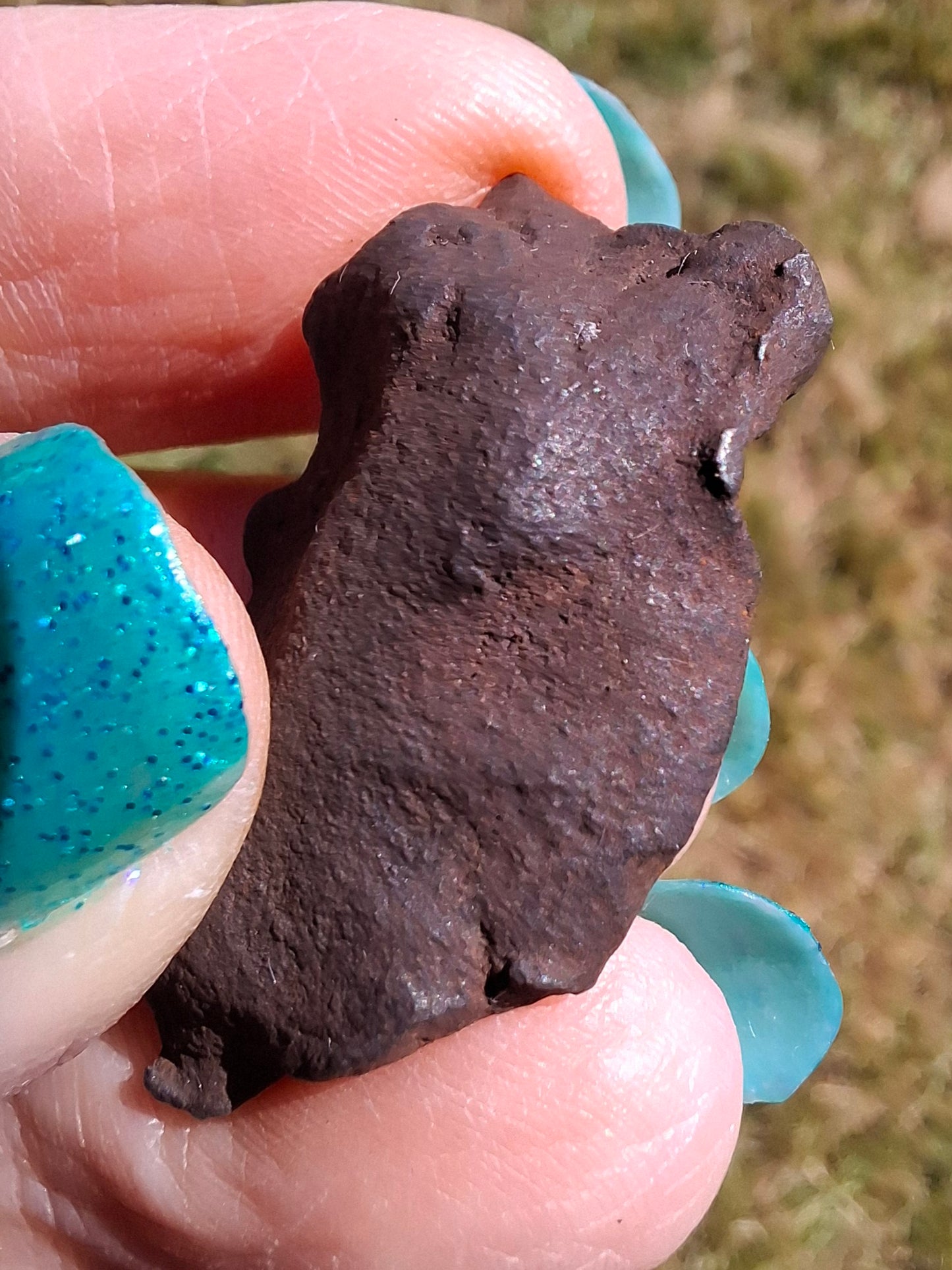 Gebel Kamil Iron Meteorite, 17.54g (Ref: K49)