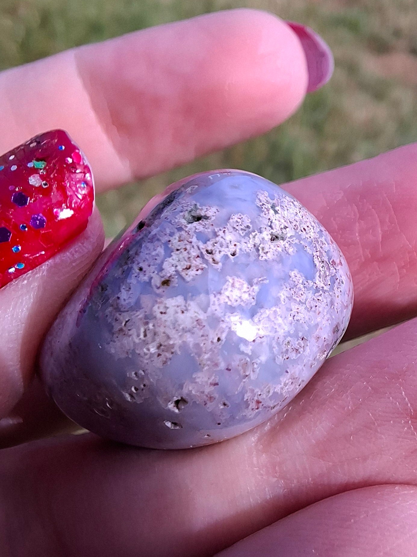 Ocean Jasper, Tumble Stone, Crystal (Ref: T203)