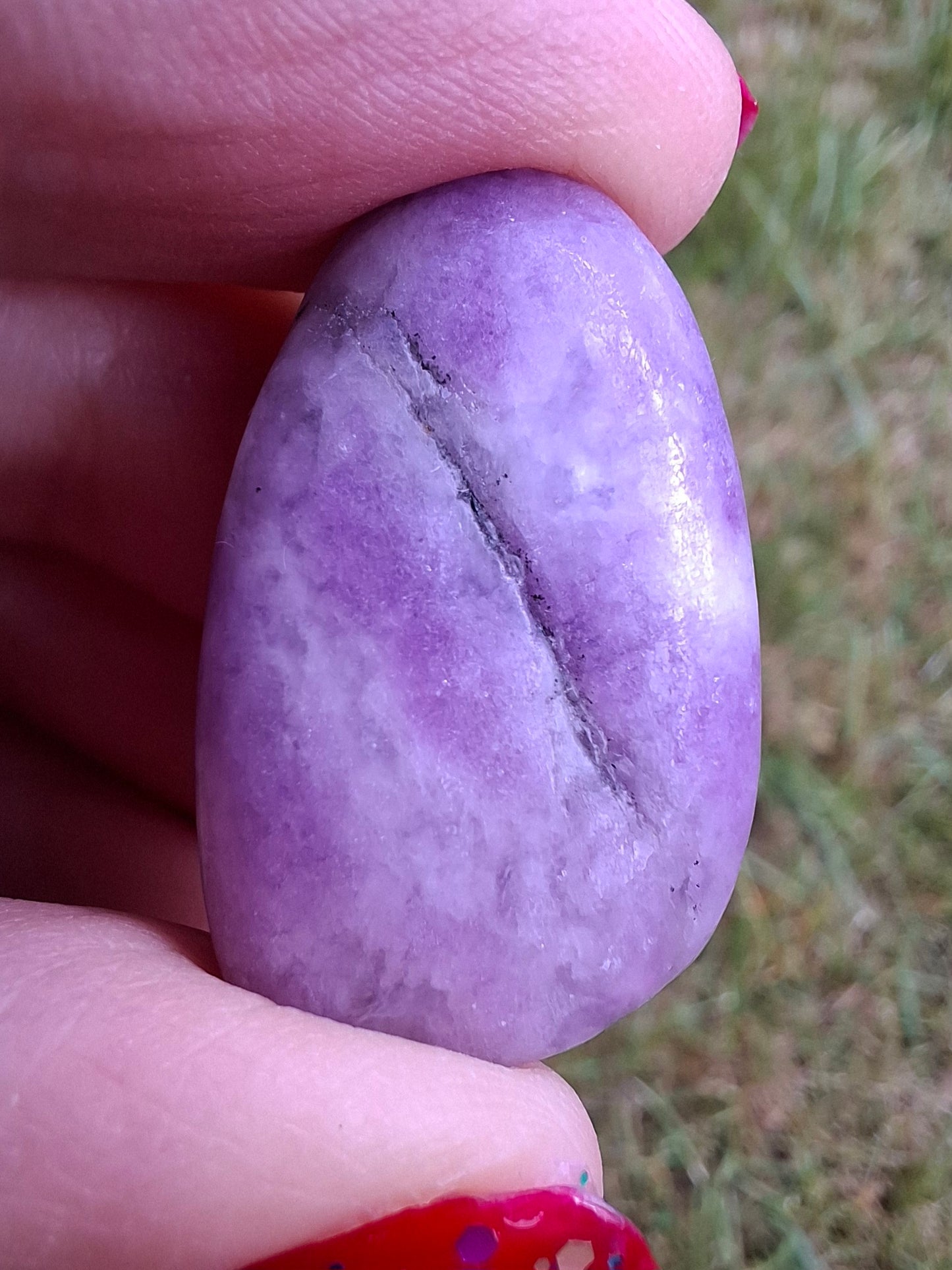 Lepidolite, Tumble Stone, Crystal (Ref: T120)