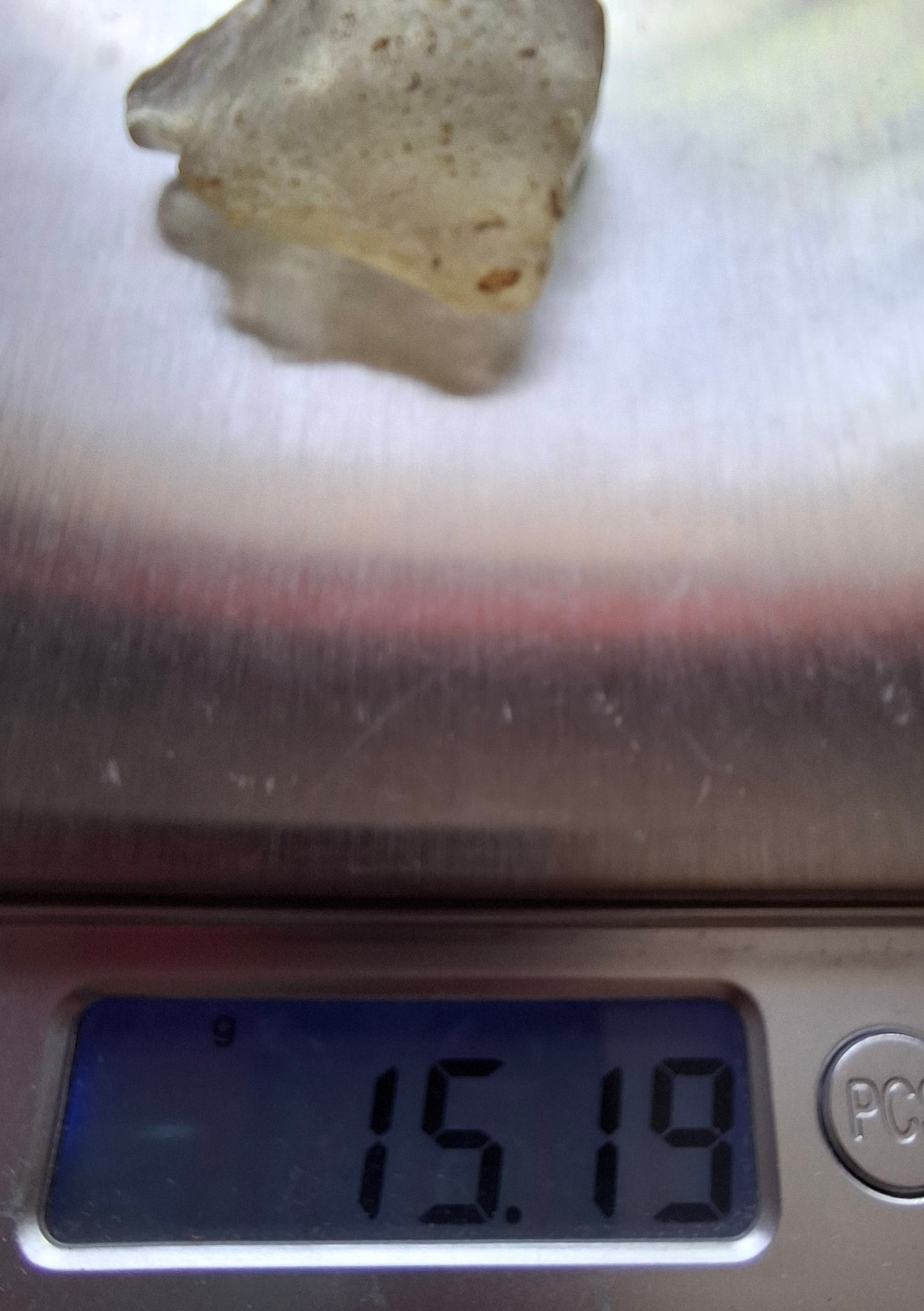 Libyan Desert Glass Piece, 15.20g, Tektite (Ref: LE276)
