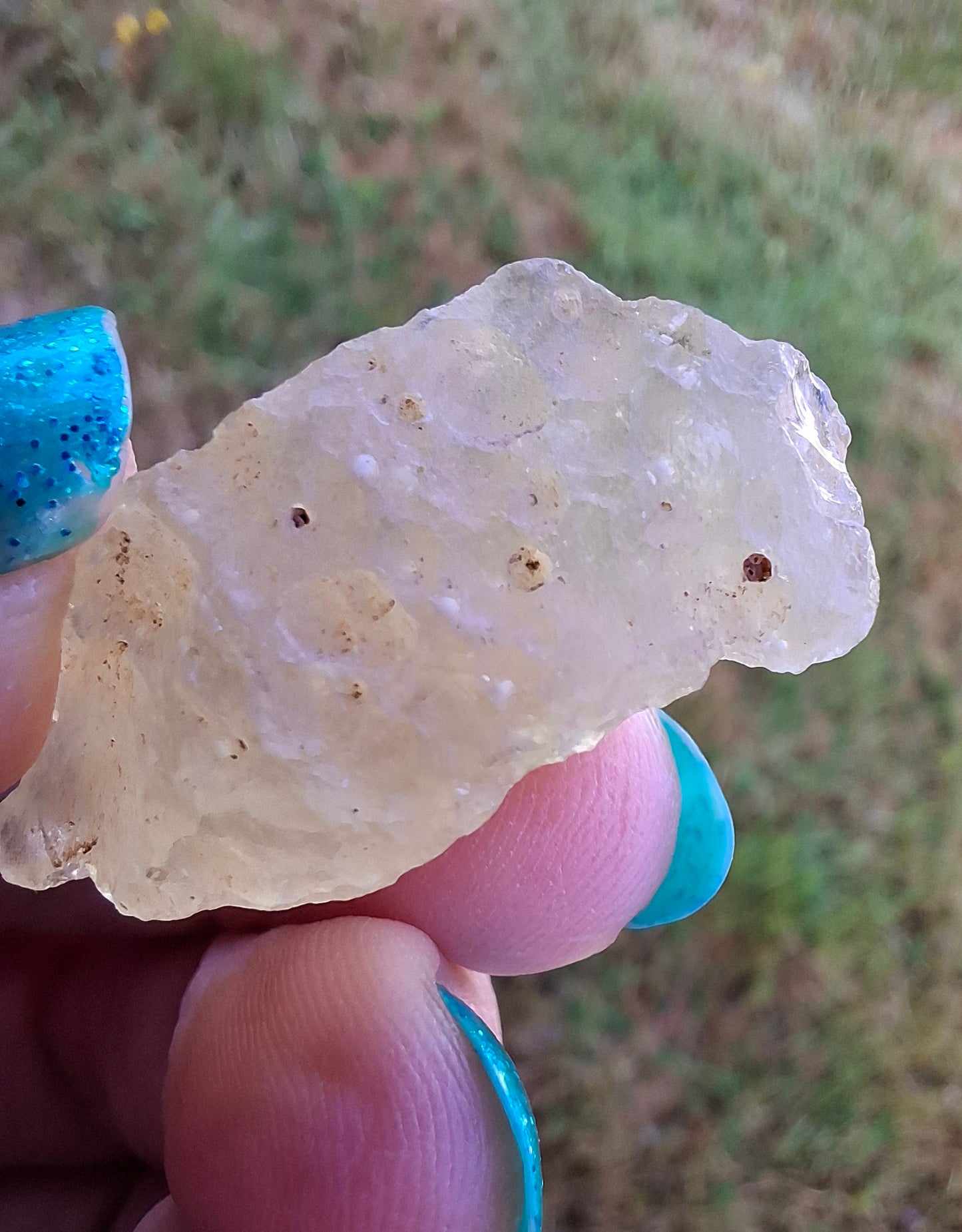 Libyan Desert Glass Piece 6.33g, Tektite