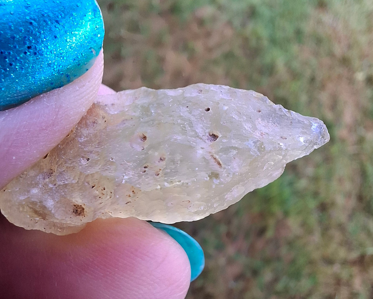 Libyan Desert Glass Piece 6.33g, Tektite