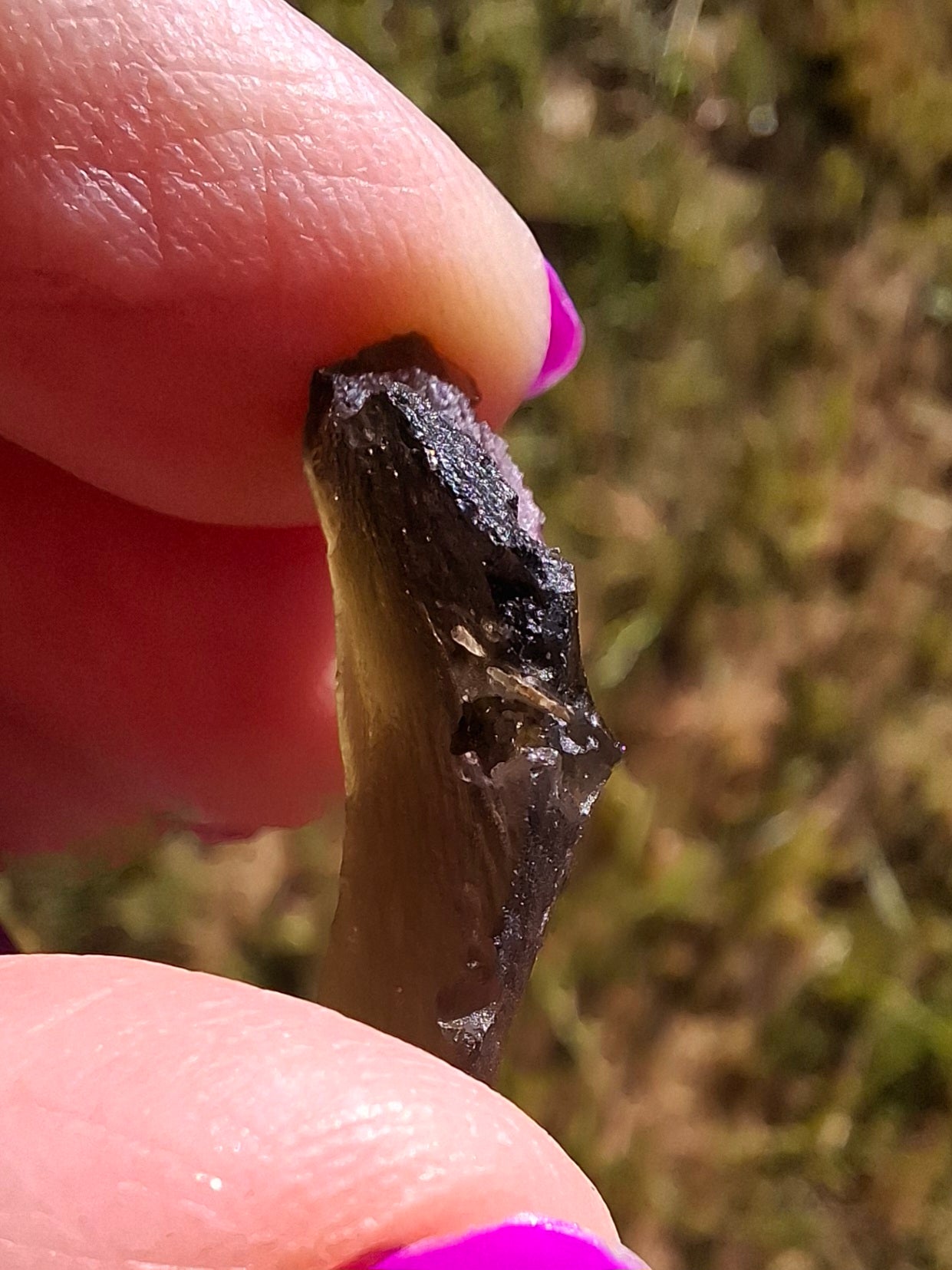 Moldavite Piece, 1.08g, Tektite (Ref: 1429)