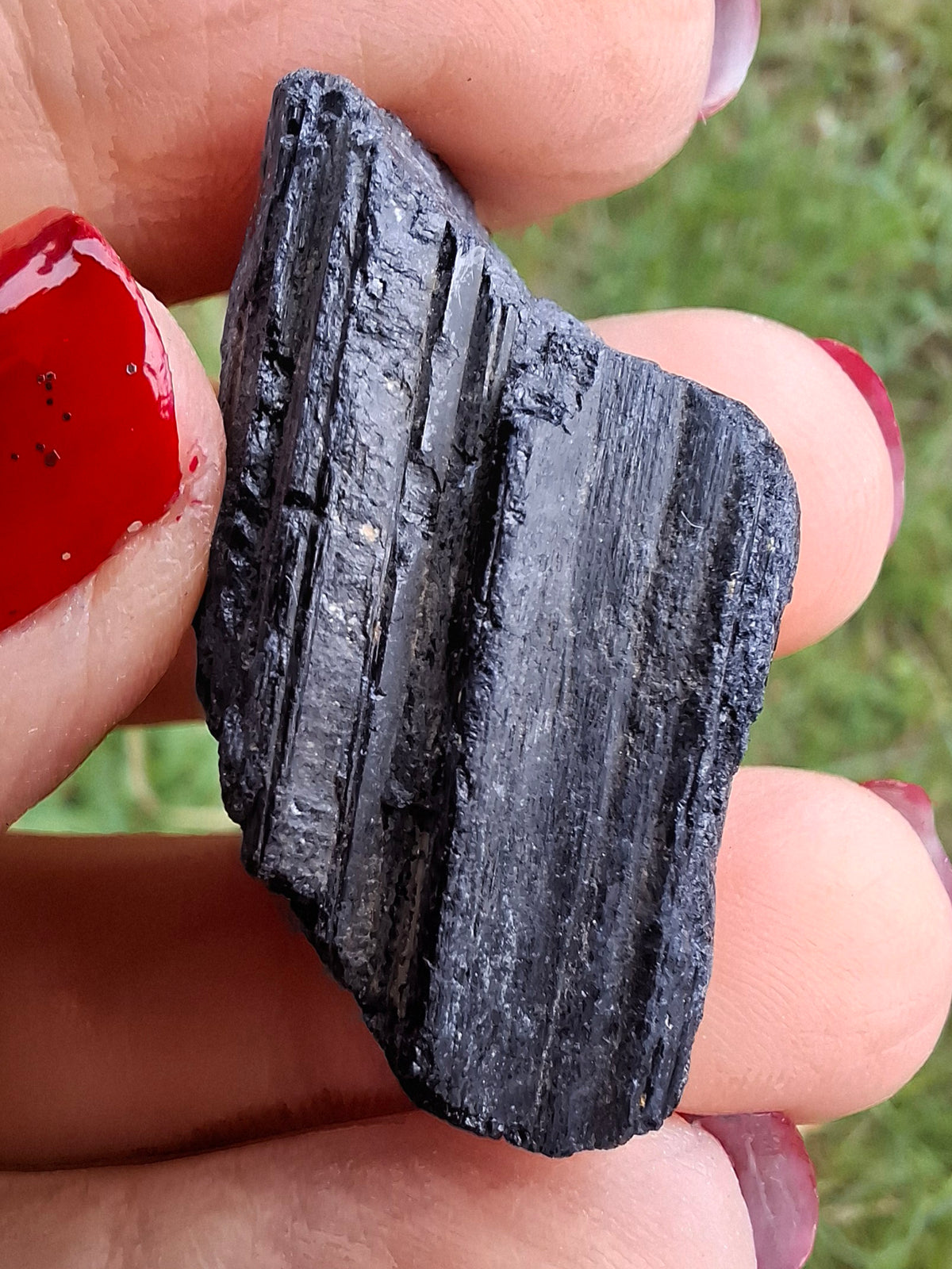Black Tourmaline RAW, 14.75g, Crystal (Ref: RBT7)