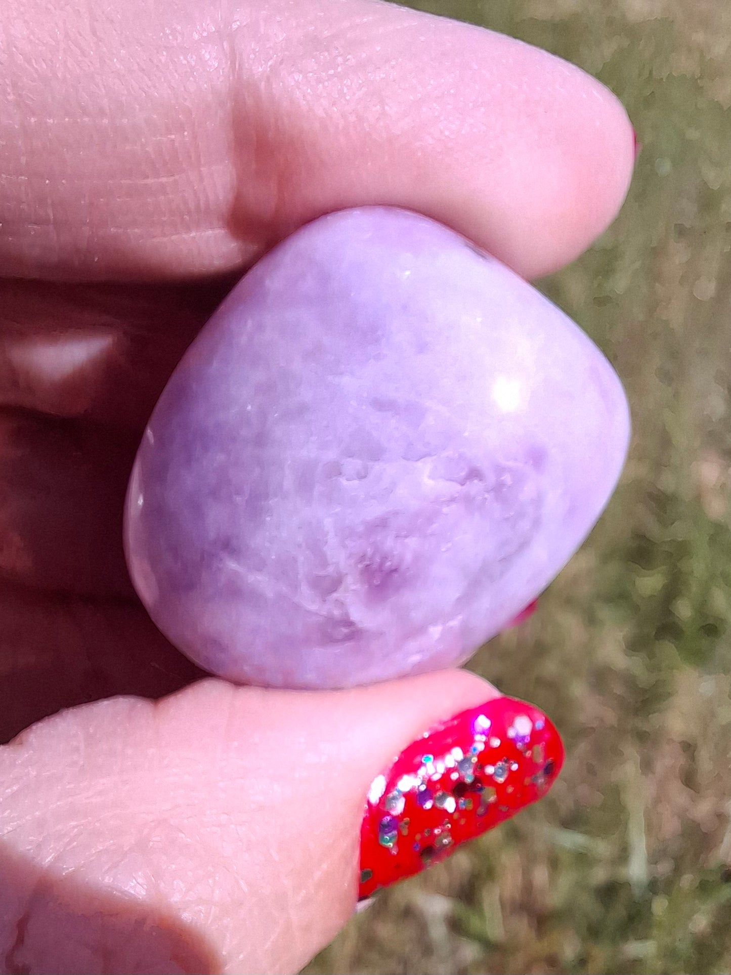Lepidolite, Tumble Stone, Crystal (Ref: T116)