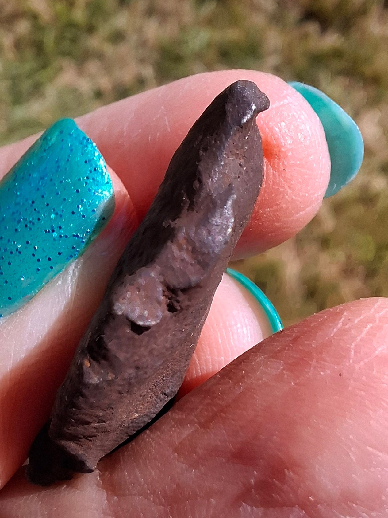 Gebel Kamil Iron Meteorite, 17.54g (Ref: K49)