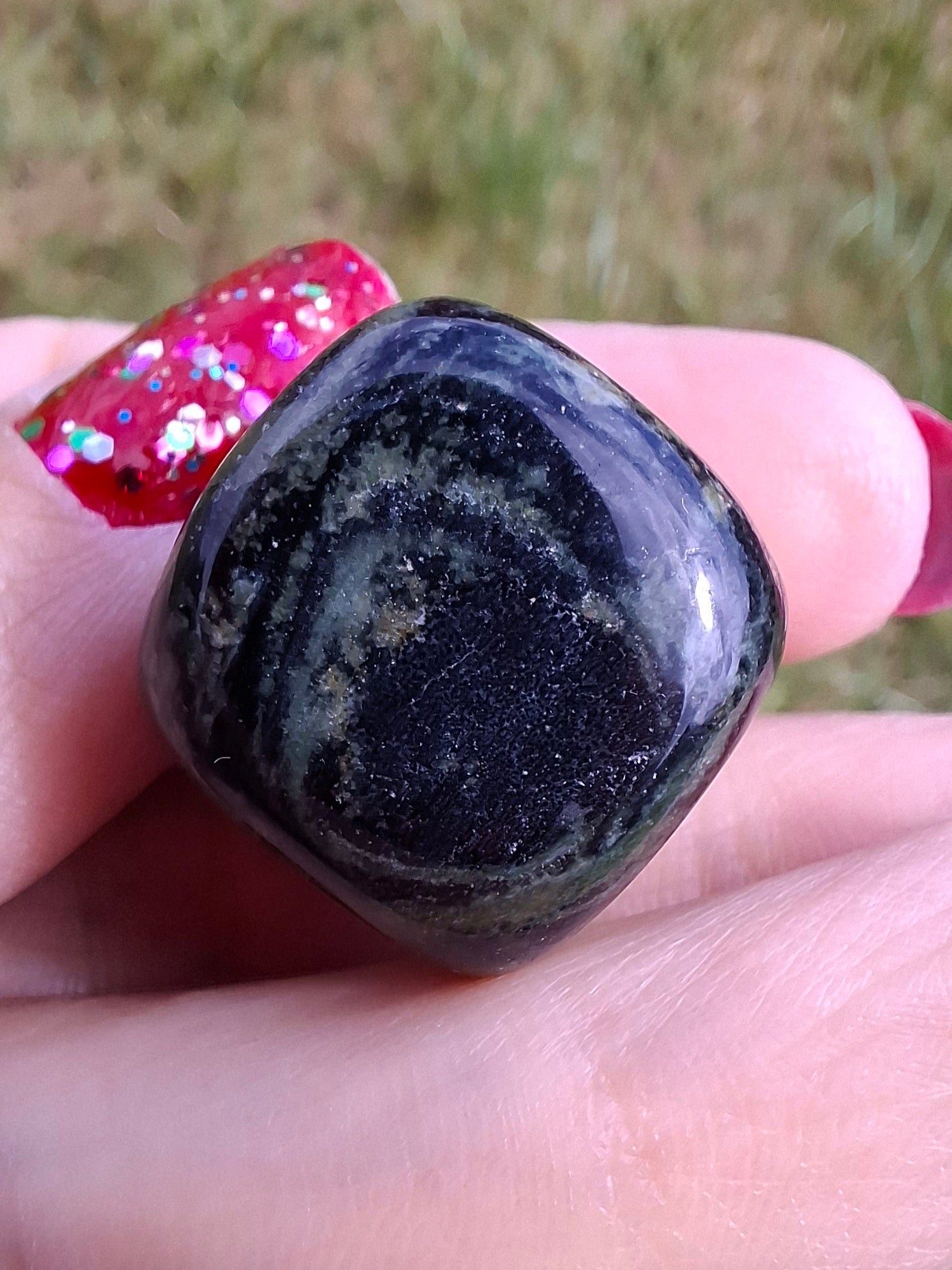 Kambaba Jasper, Tumble Stone, Crystal (Ref: T160)