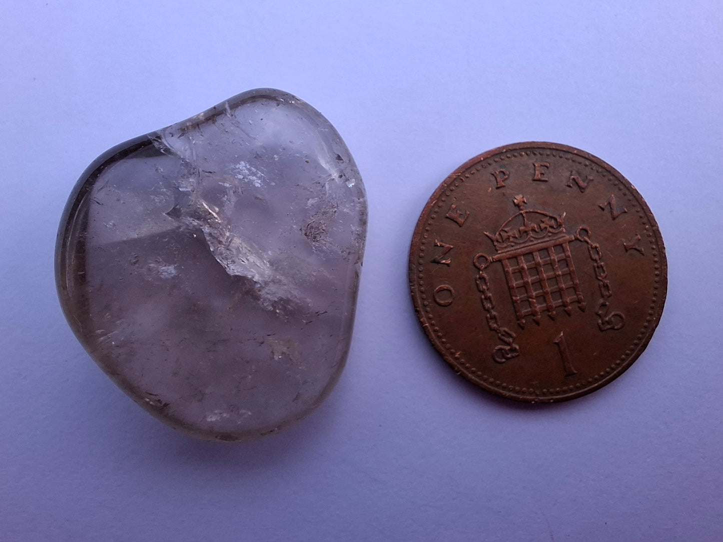 Smoky Quartz, Tumble Stone, Crystal (Ref: T107)