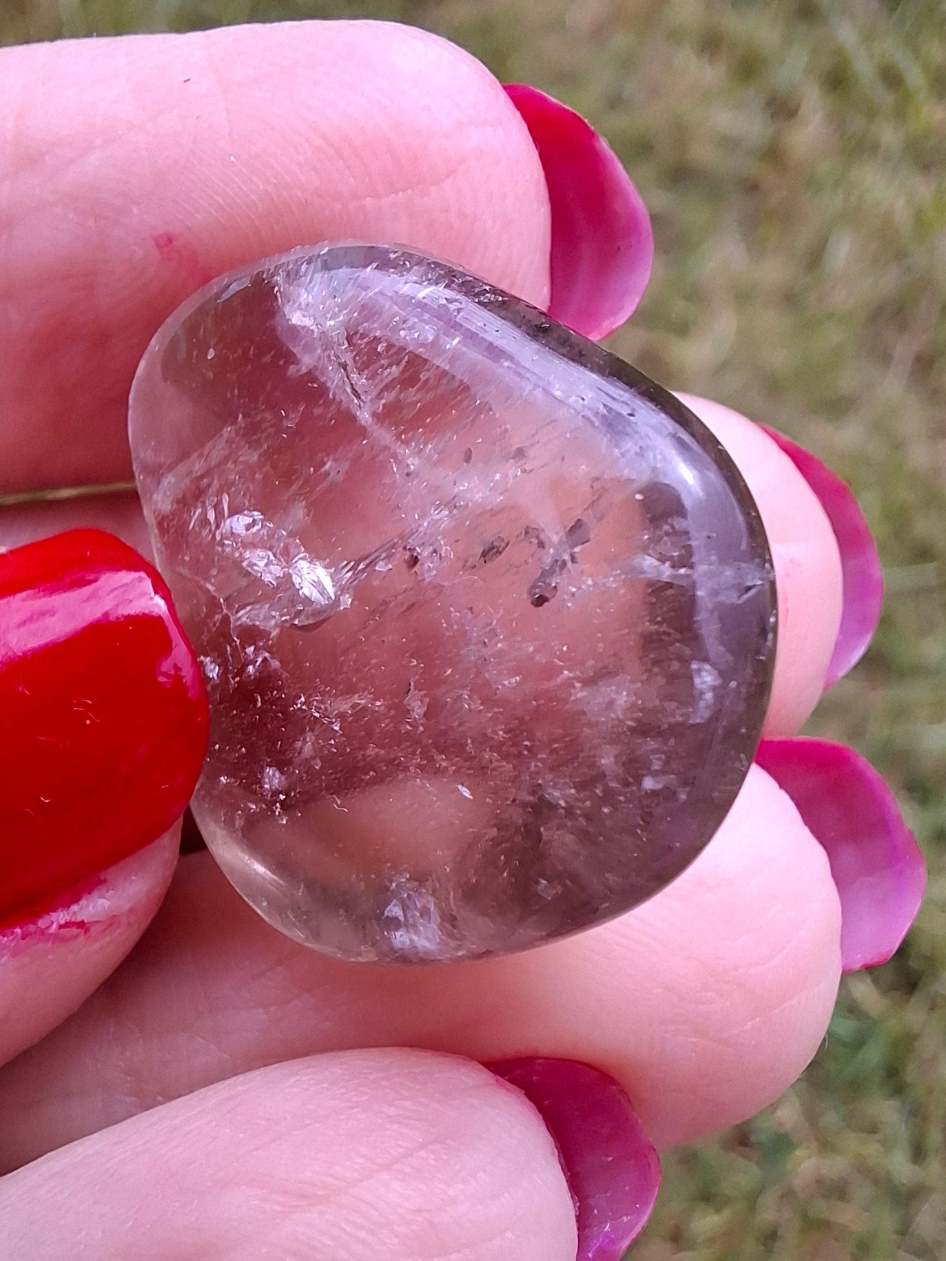 Smoky Quartz, Tumble Stone, Crystal (Ref: T107)