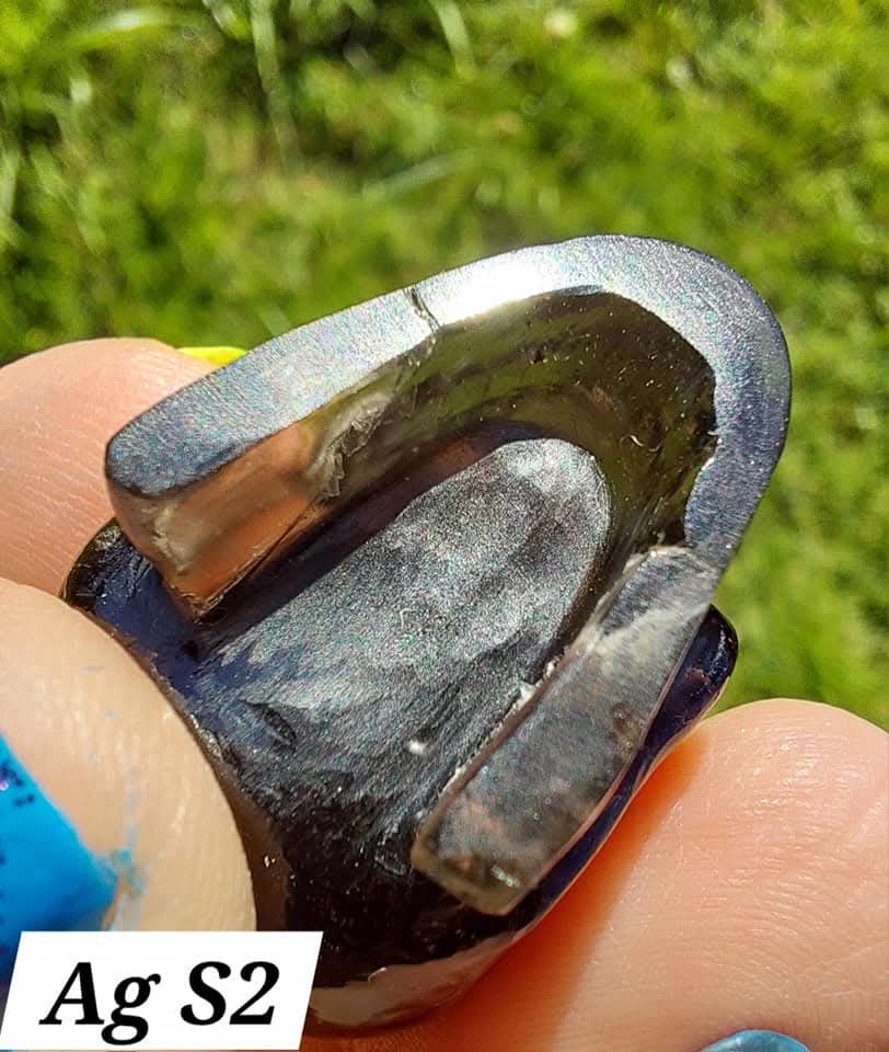 Agni Manitite SKULL Carving, Crystal (Ref: Ag S2)