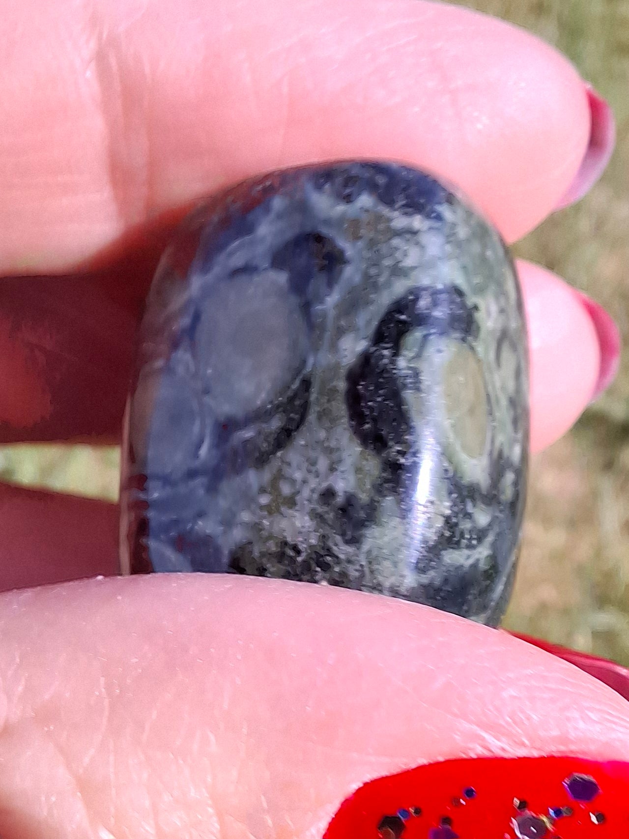 Kambaba Jasper, Tumble Stone, Crystal (Ref: T161)