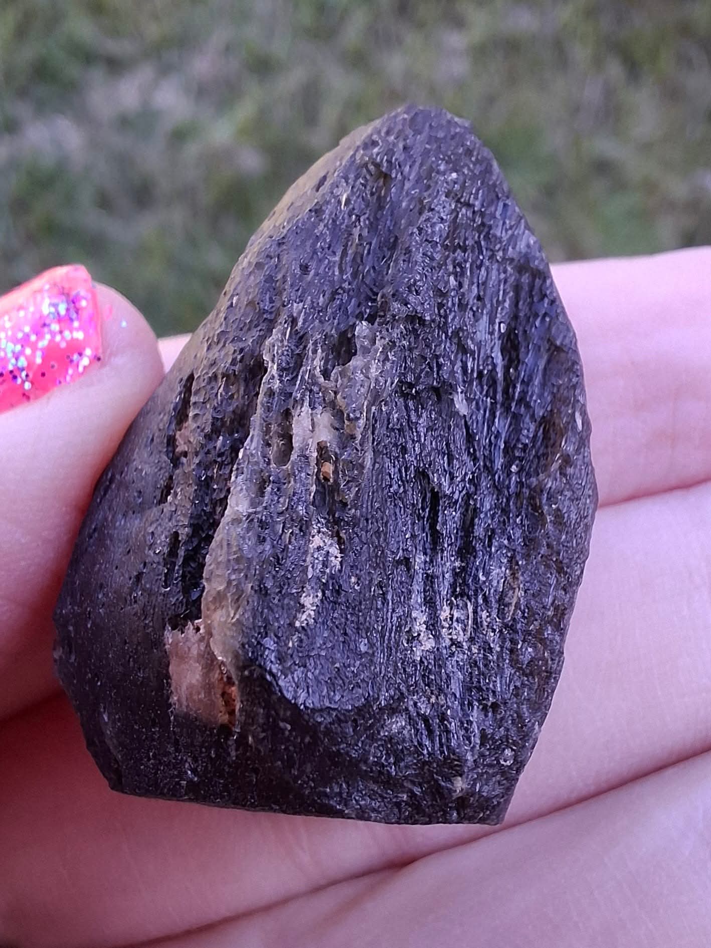 Moldavite Piece, JAKULE, 18.55g, Tektite (Ref: 1172)