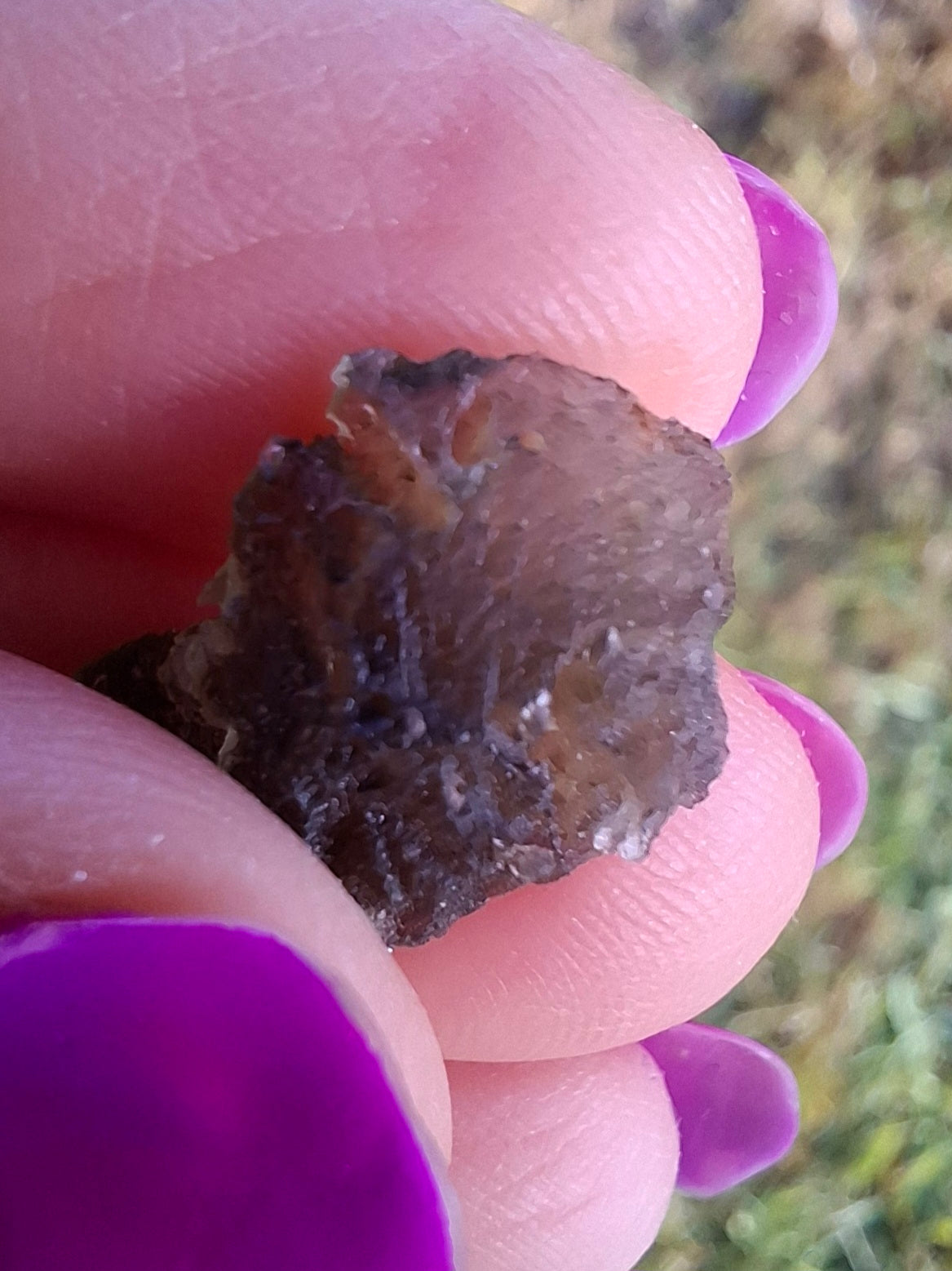 Moldavite Piece, 1.22g, Tektite (Ref: 1464)