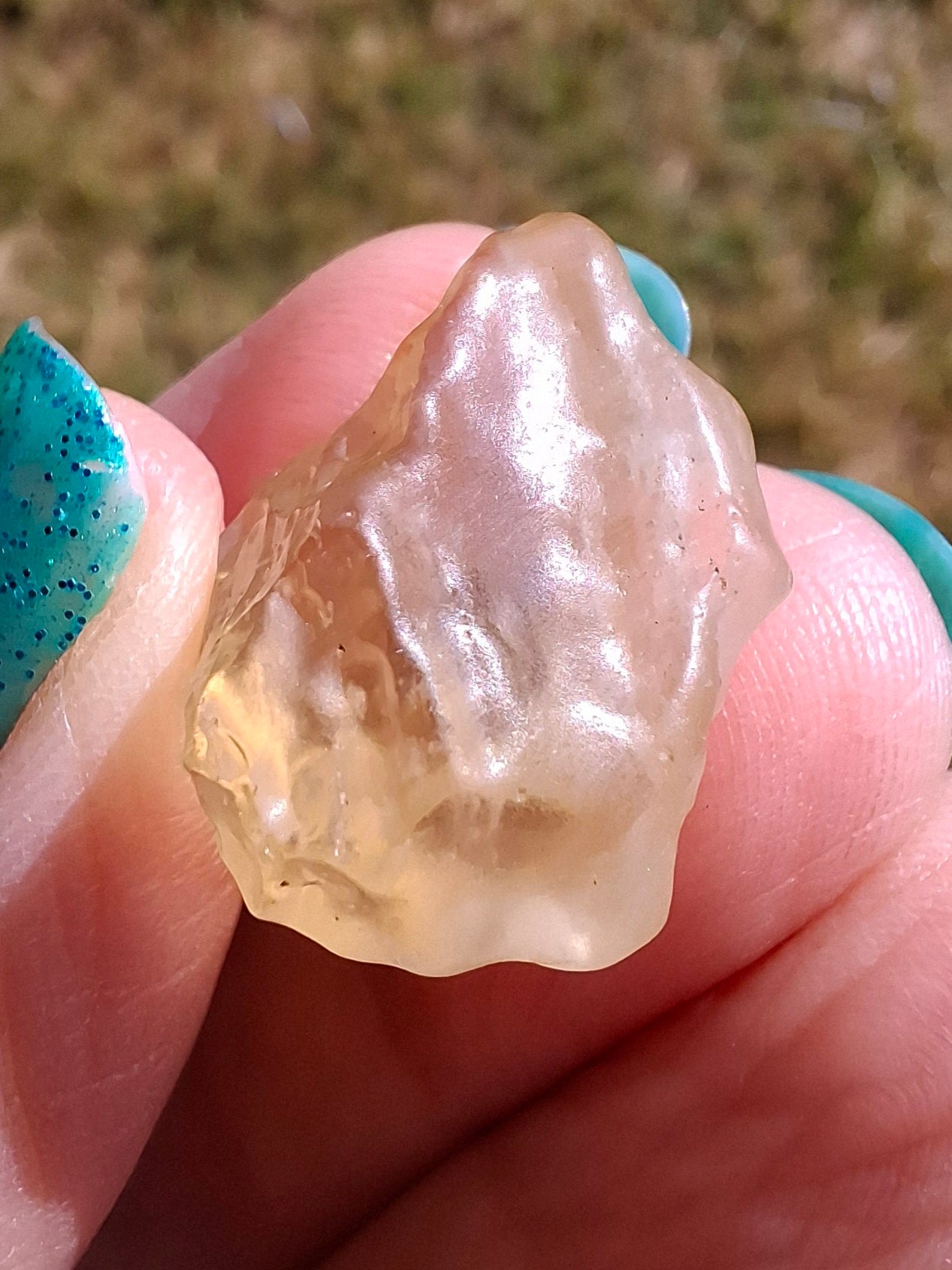Libyan Desert Glass Piece, 5.58g, Tektite