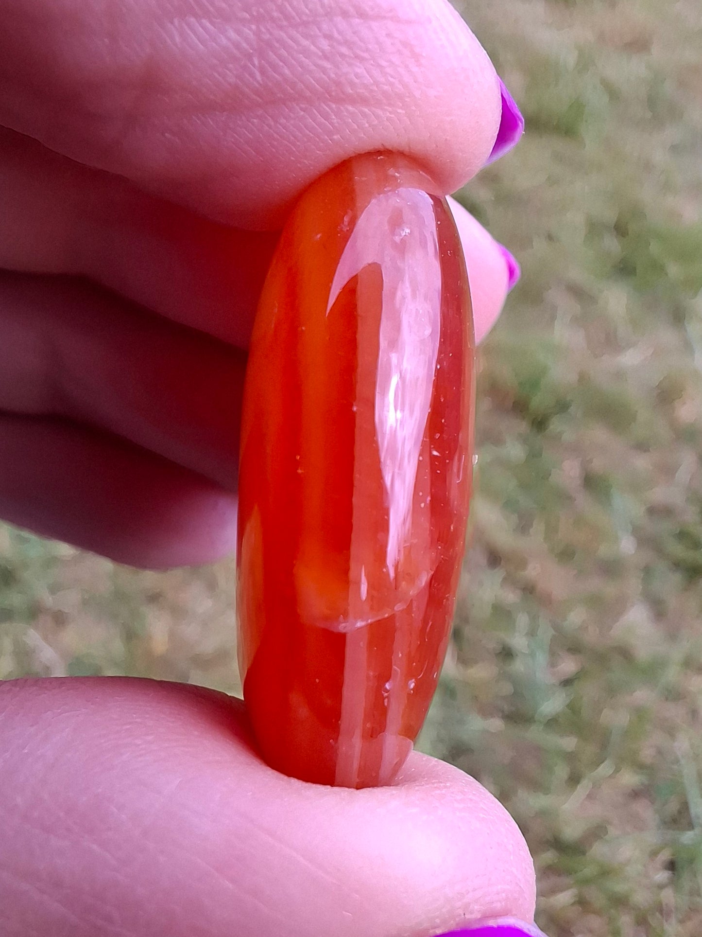 Carnelian, Tumble Stone, Crystal (Ref: T62)