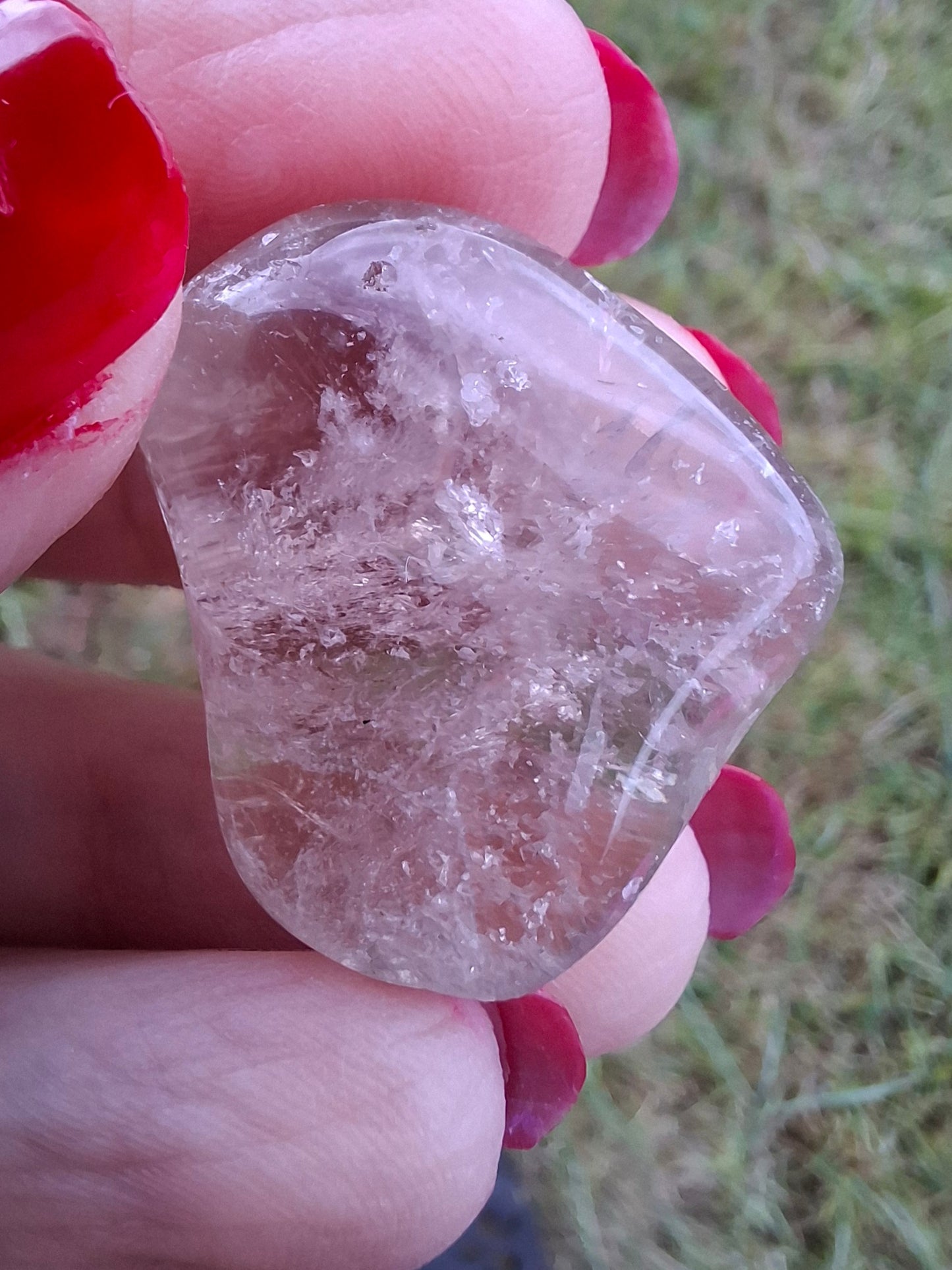 Smoky Quartz, Tumble Stone, Crystal (Ref: T108)
