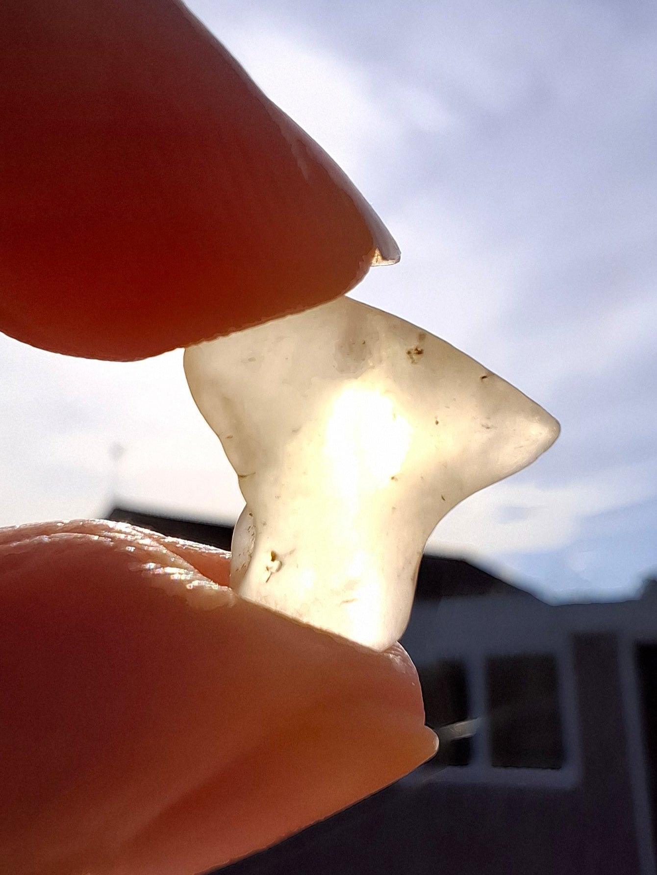 Libyan Desert Glass small Piece, 1.53g, Tektite (Ref: L1346)