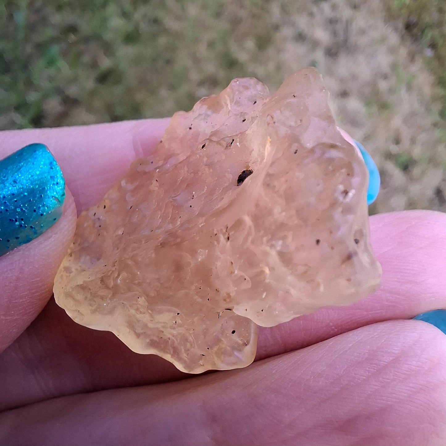 Libyan Desert Glass Piece, 10.00g, Tektite