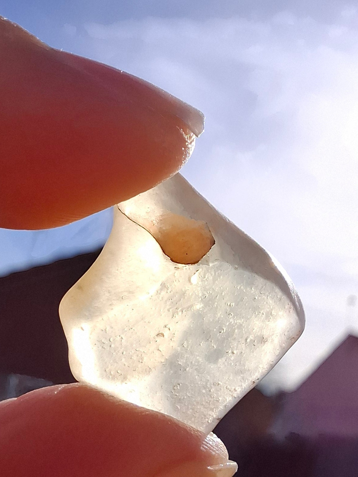 Libyan Desert Glass small Piece, 2.38g, Tektite (Ref: L1353)