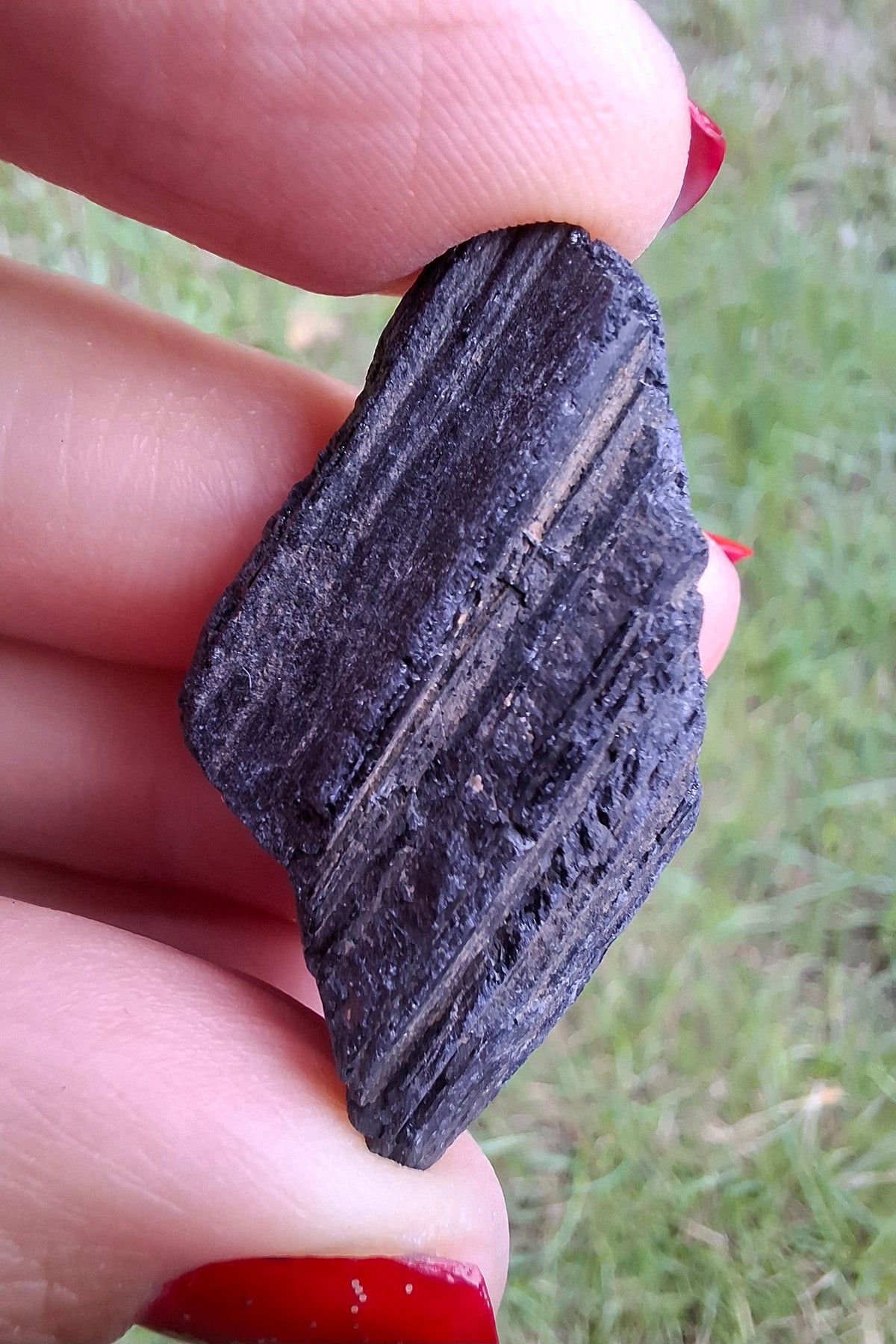 Black Tourmaline RAW, 14.75g, Crystal (Ref: RBT7)