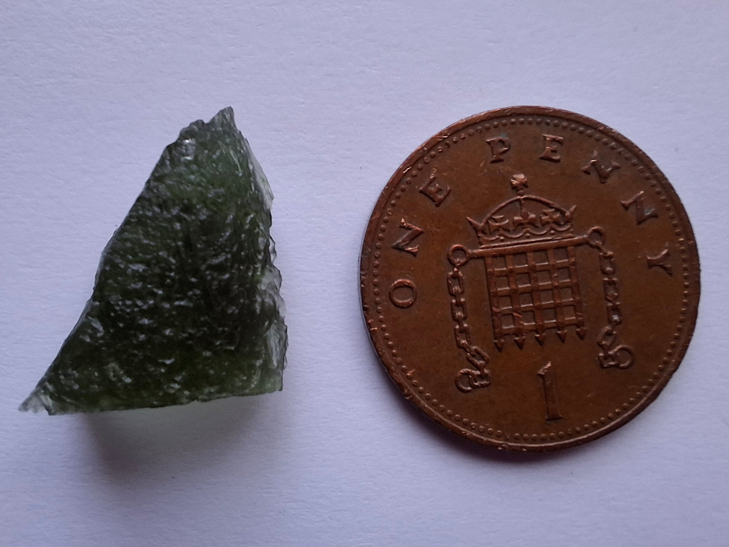 Moldavite Piece, 1.55g, Tektite (Ref: 1469)