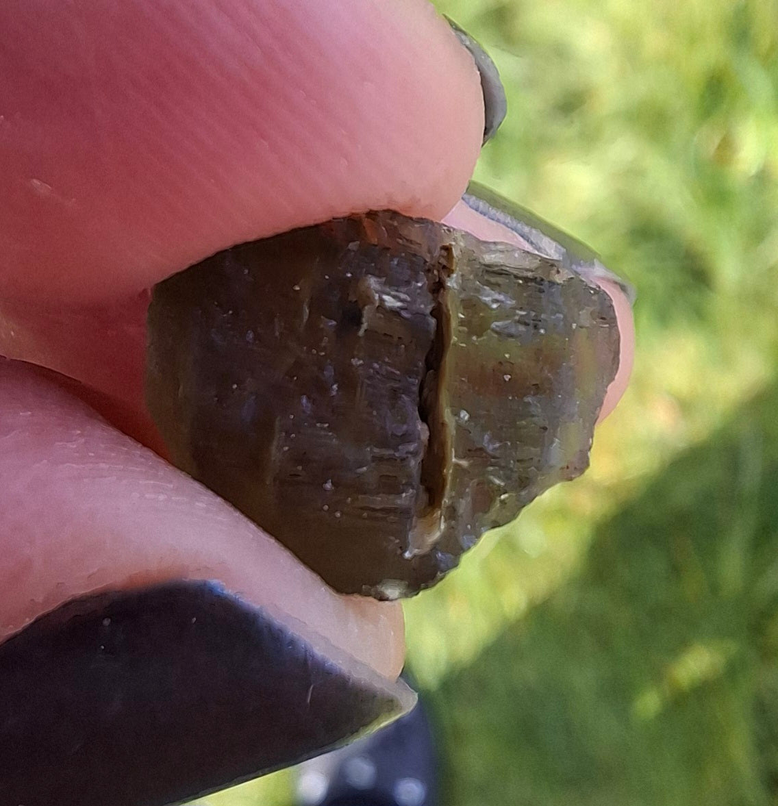 Moldavite Piece, 1.00g, Tektite (Ref: 1399)