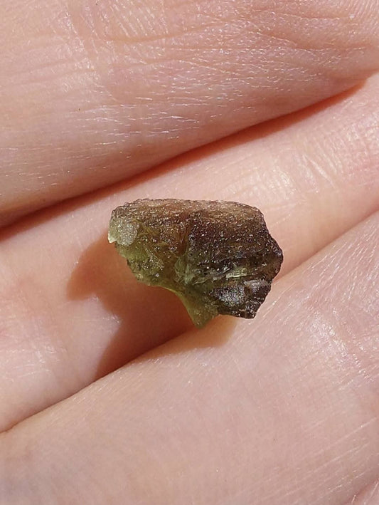 Moldavite Piece, 0.51g, Tektite (Ref: 873)