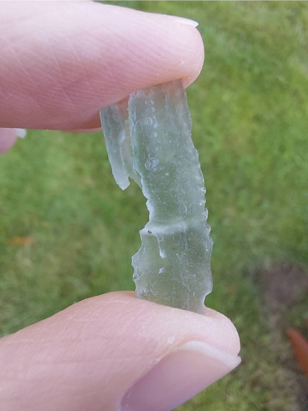 Moldavite Piece, 0.60g, Tektite (E243)