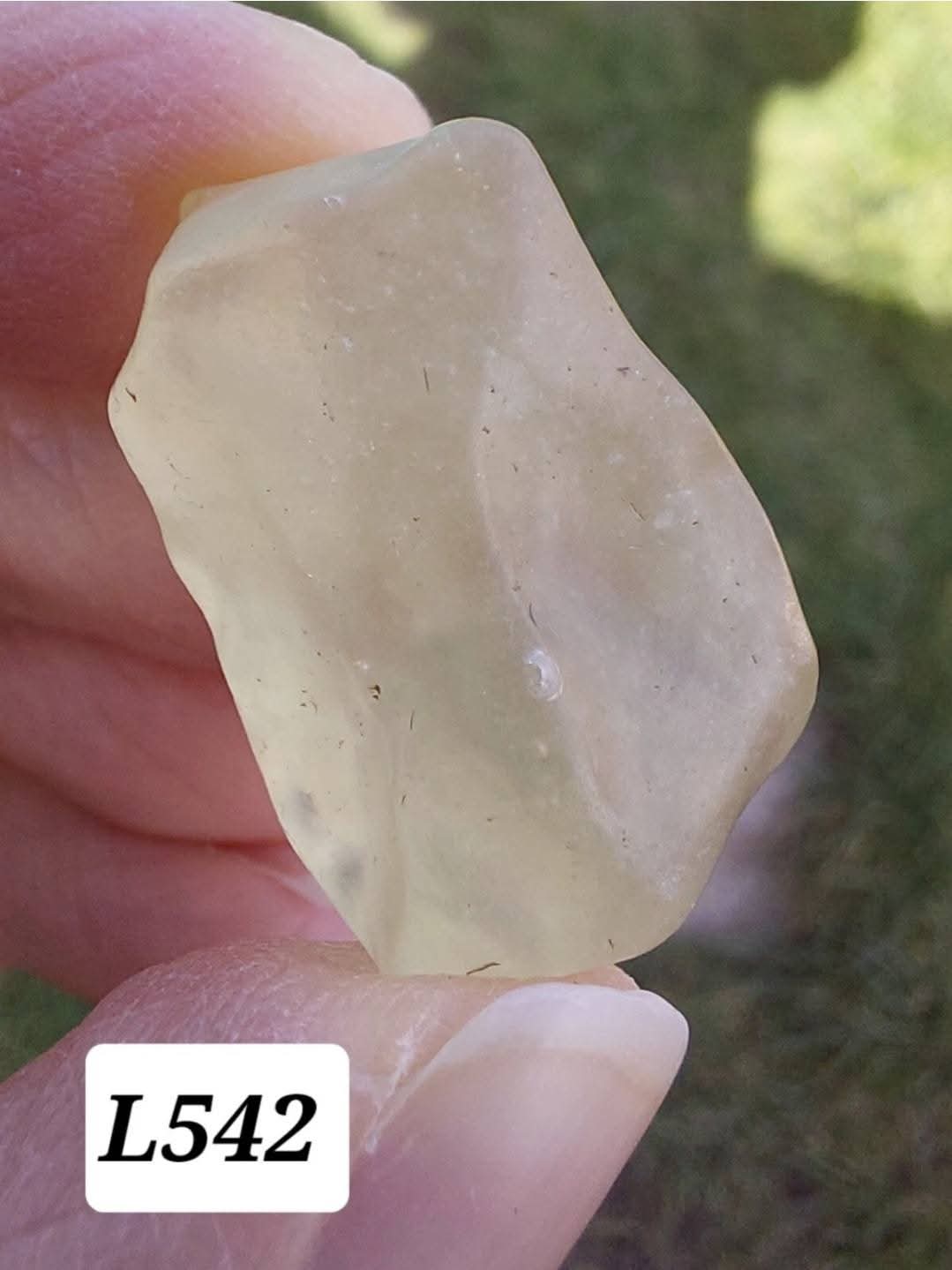 Libyan Desert Glass Piece, 7.46g, Tektite