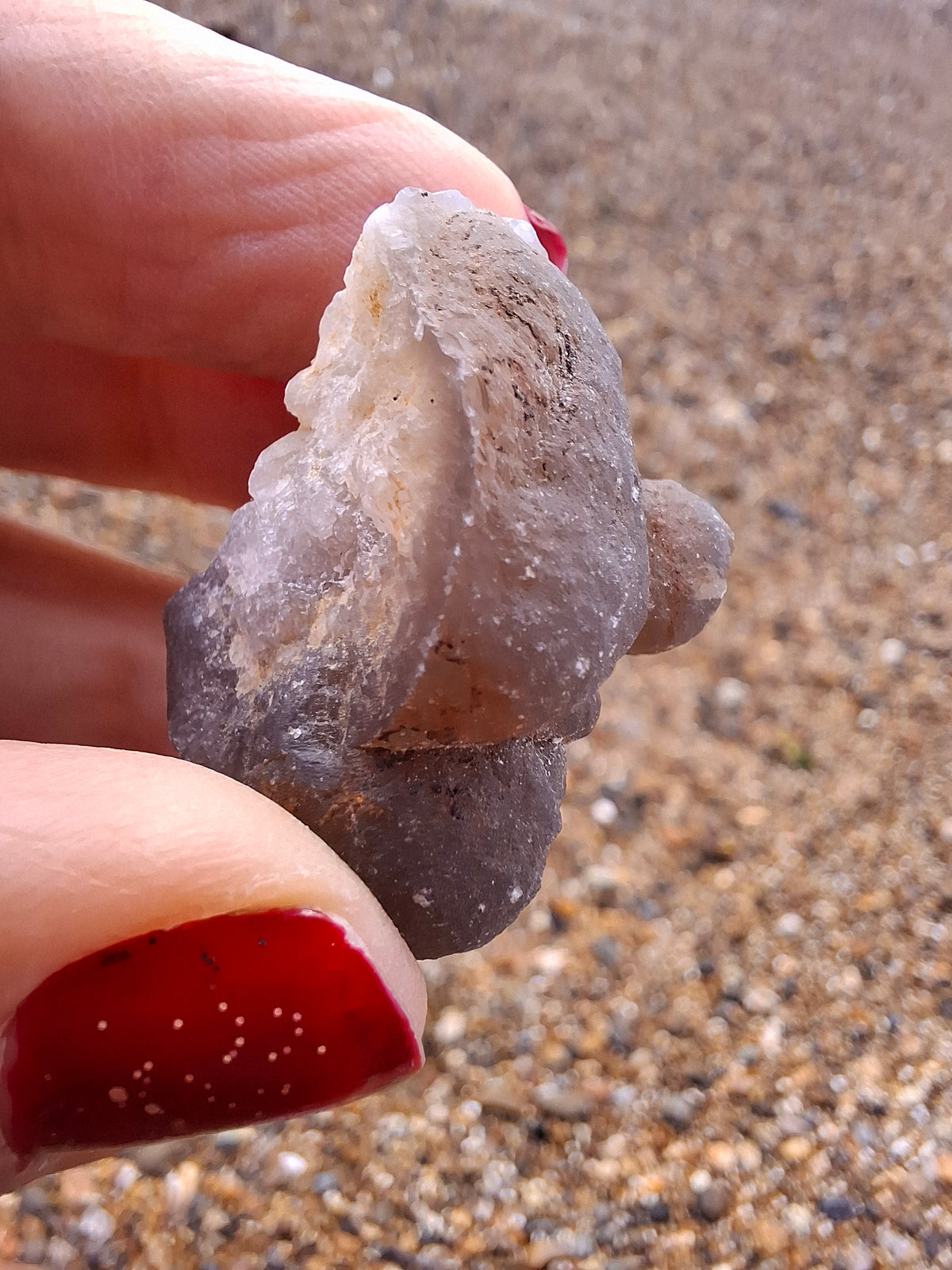 Nebula Chalcedony, 18.80g, Fossil (Ref: NC9)